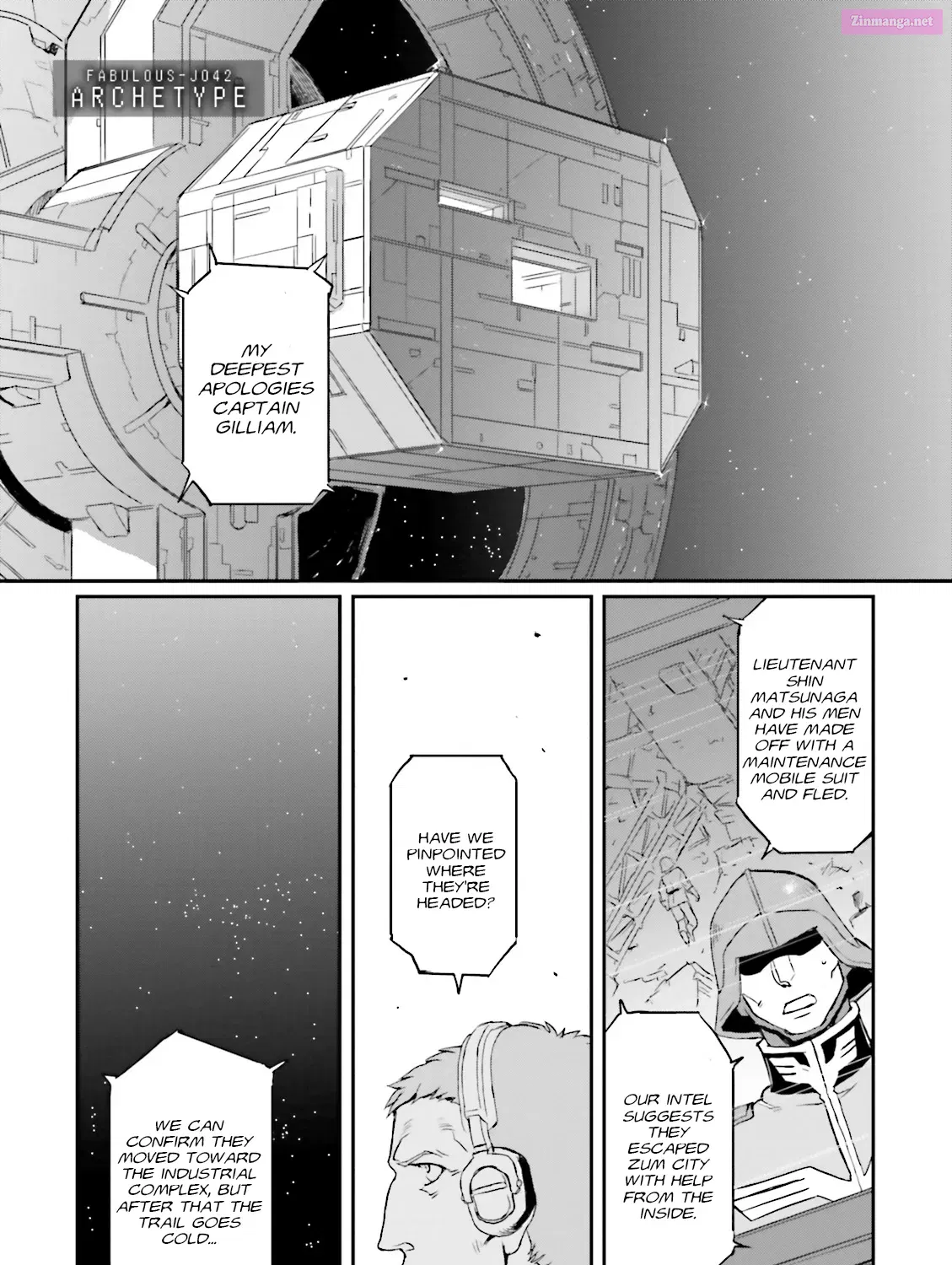 Mobile Suit Gundam MSV-R Legend of the Universal Century Heroes: The Fabulous Shin Matsunaga Chapter 42 page 1 - MangaNato