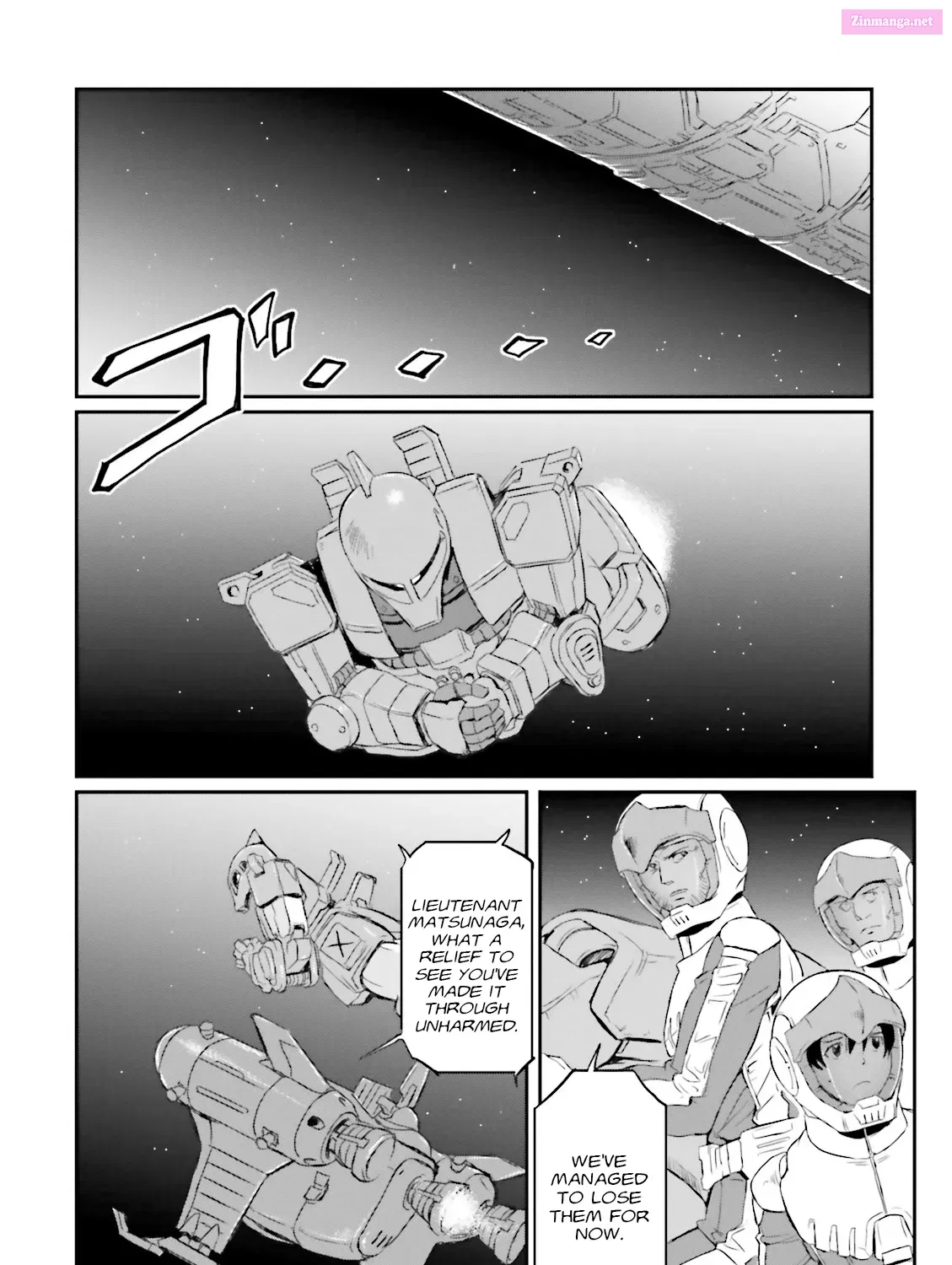 Mobile Suit Gundam MSV-R Legend of the Universal Century Heroes: The Fabulous Shin Matsunaga Chapter 42 page 4 - MangaNato