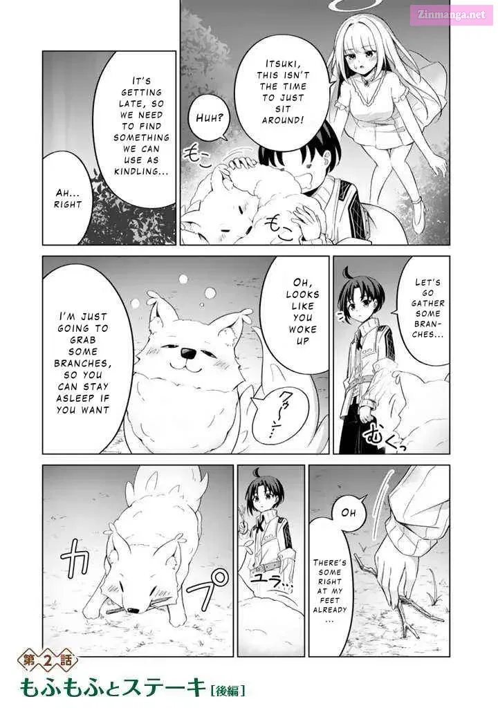 Mofumofu To Isekai Bouken Meshi Chapter 2.2 page 1 - Mangabat