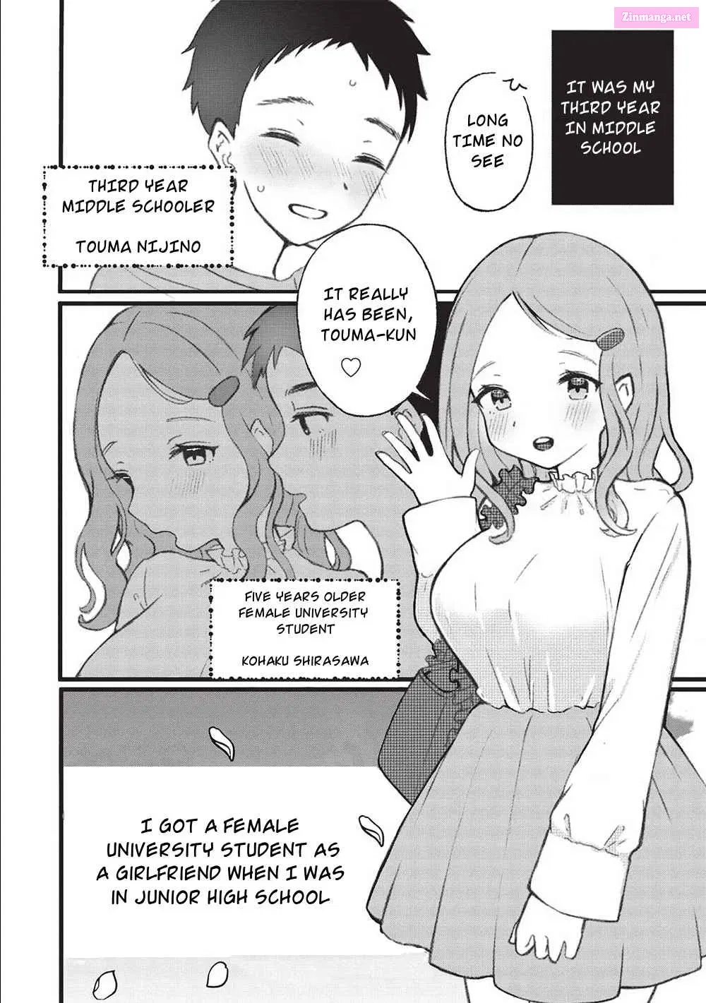 Motokano Sensei wa, Choppiri Ecchi na Katei Houmon de Kimi to no Ai wo Hagukumitai. Chapter 1 page 3 - MangaKakalot