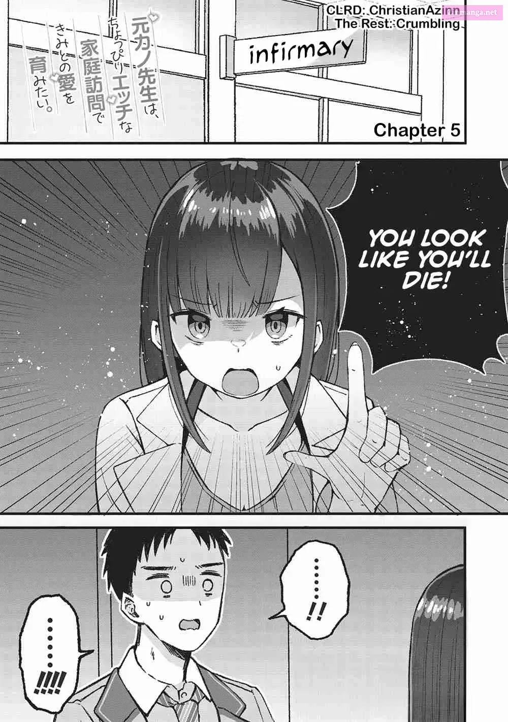 Motokano Sensei wa, Choppiri Ecchi na Katei Houmon de Kimi to no Ai wo Hagukumitai. Chapter 5 page 1 - MangaKakalot