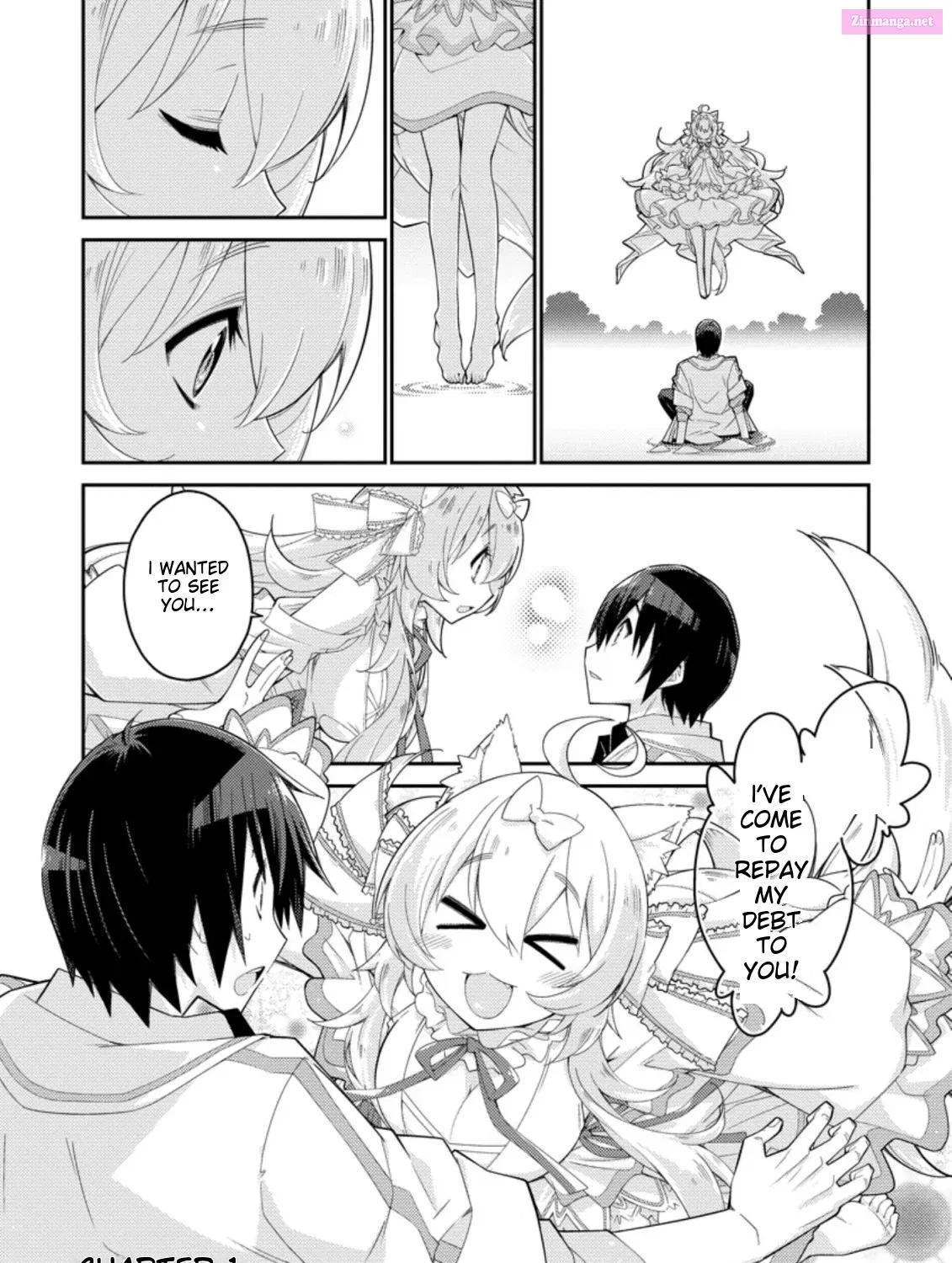 Muda da to Tsuihou Sareta [Kyuutei Juui], Kemono no Kuni ni Kou Taiguu de Manekareru: Mori de Tasuketa Shinjuu to Kemomimi Bishoujotachi ni Mechakucha Dekiaisare Nagara Slow Life o Tanoshinderu Chapter 1 page 64 - MangaKakalot