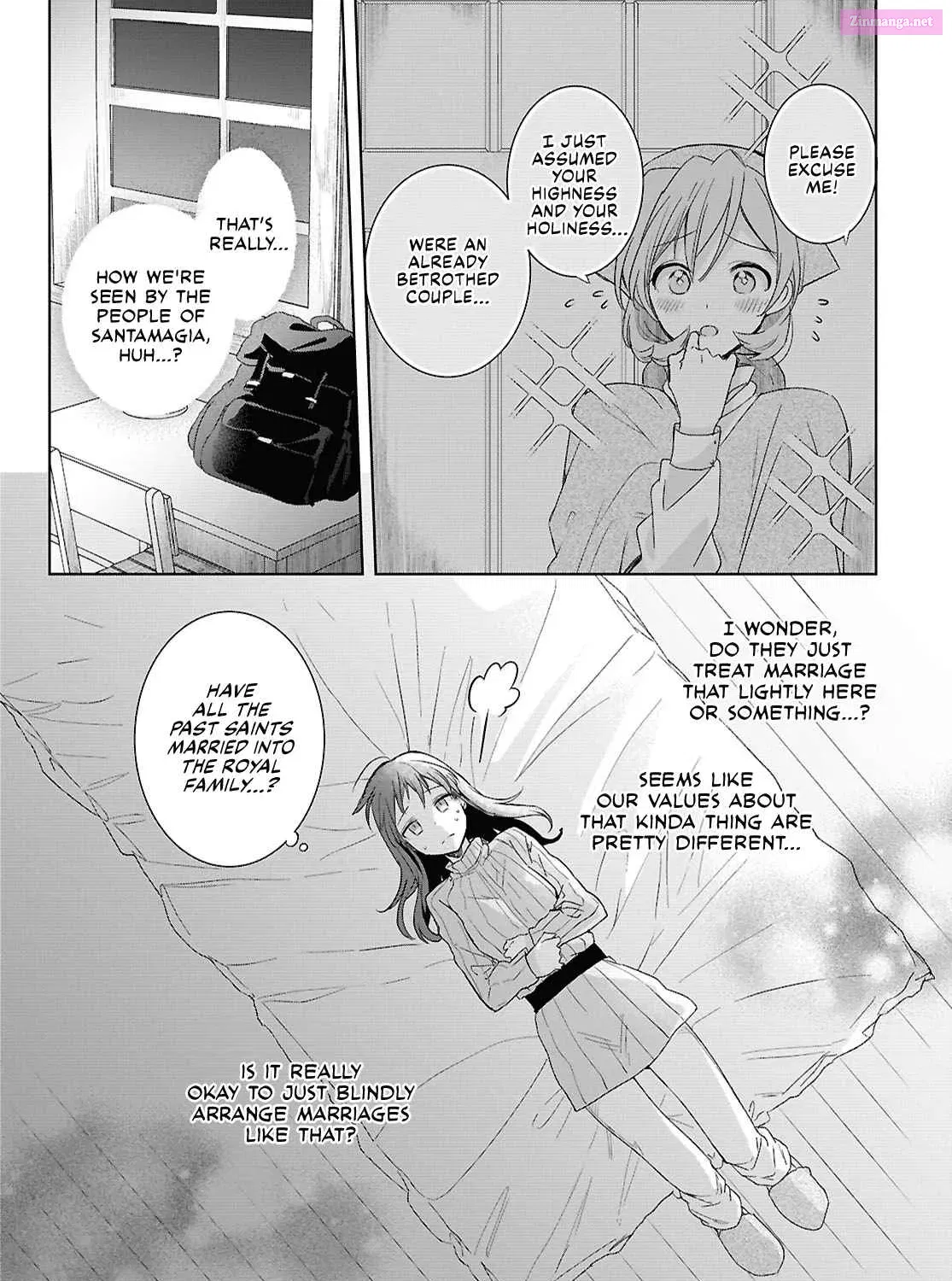 Muryoku Seijo to Munou Oujo ~Maryoku Zero de Shoukansareta Seijo no Isekai Kyuukokuki~ Chapter 5 page 34 - MangaNelo