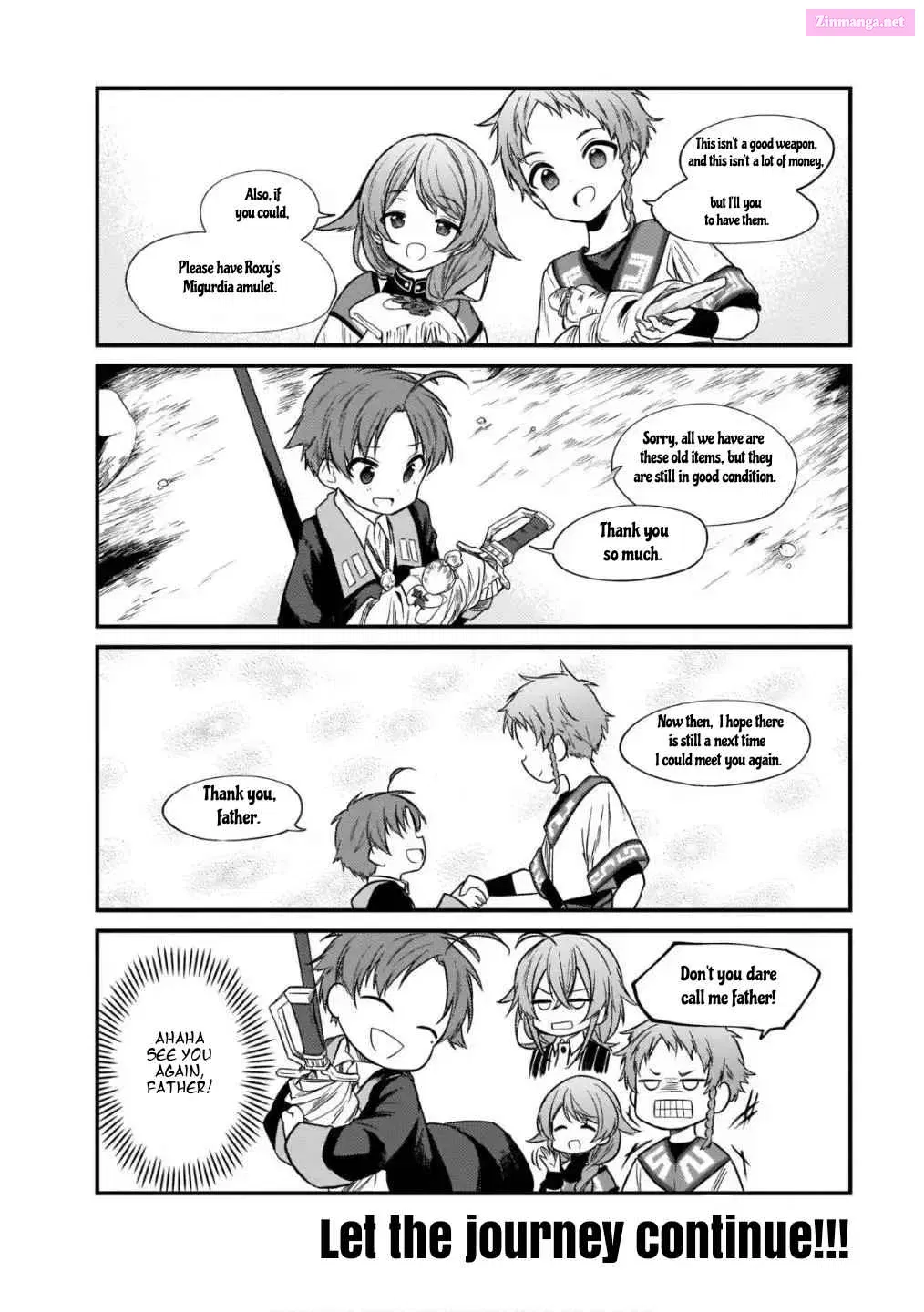 Mushoku Tensei ~4-koma ni Natte mo Honki Dasu~ Chapter 15 page 16 - Mangabat