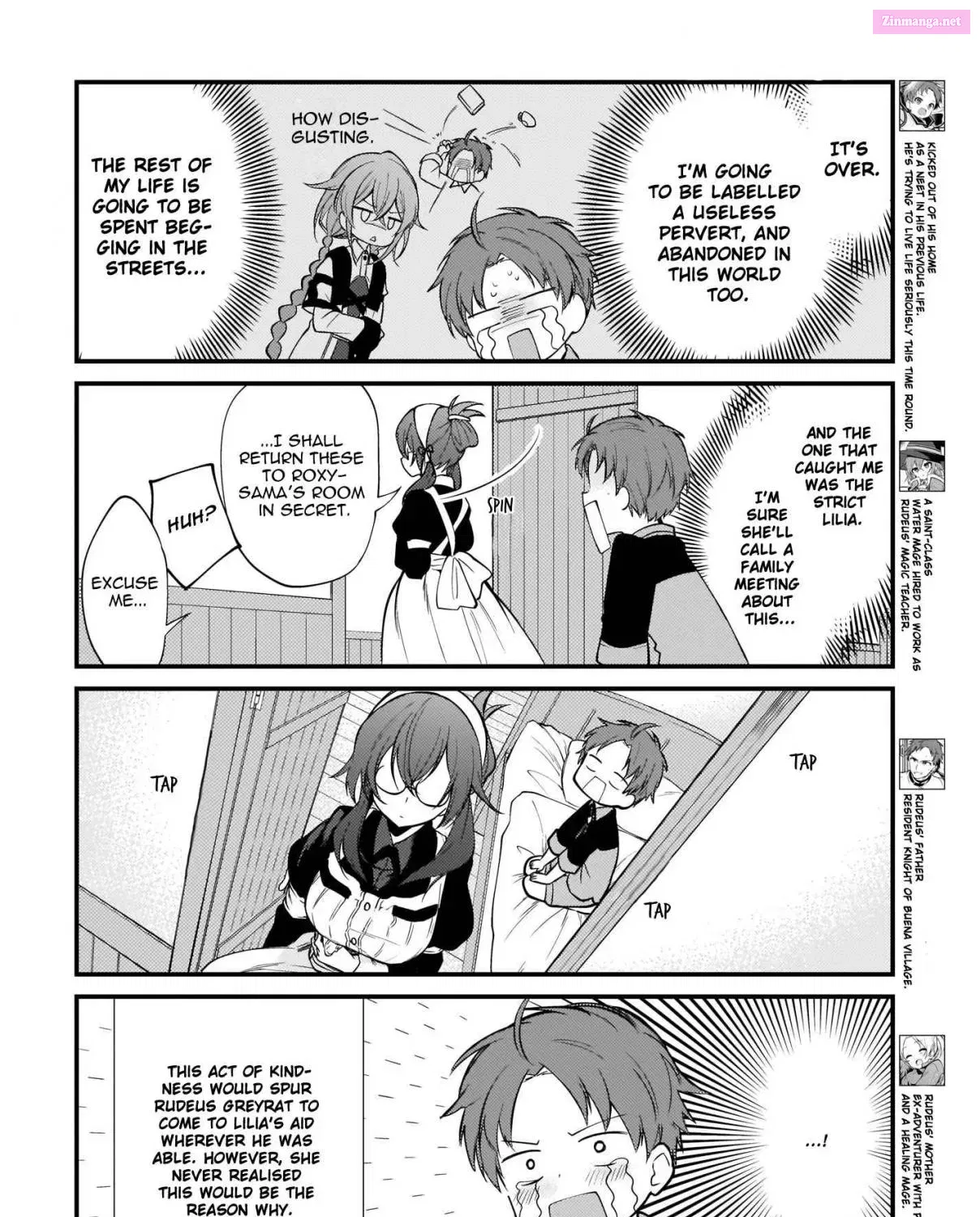 Mushoku Tensei ~4-koma ni Natte mo Honki Dasu~ Chapter 2 page 3 - Mangabat