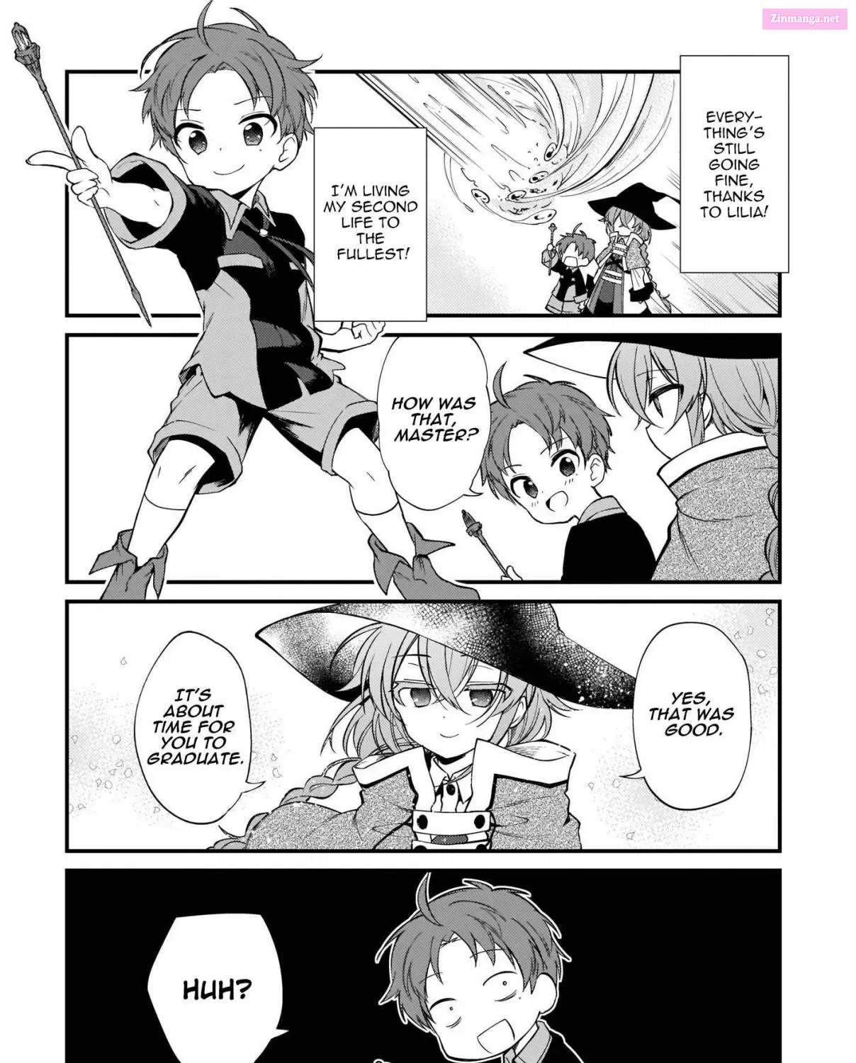 Mushoku Tensei ~4-koma ni Natte mo Honki Dasu~ Chapter 2 page 7 - Mangabat