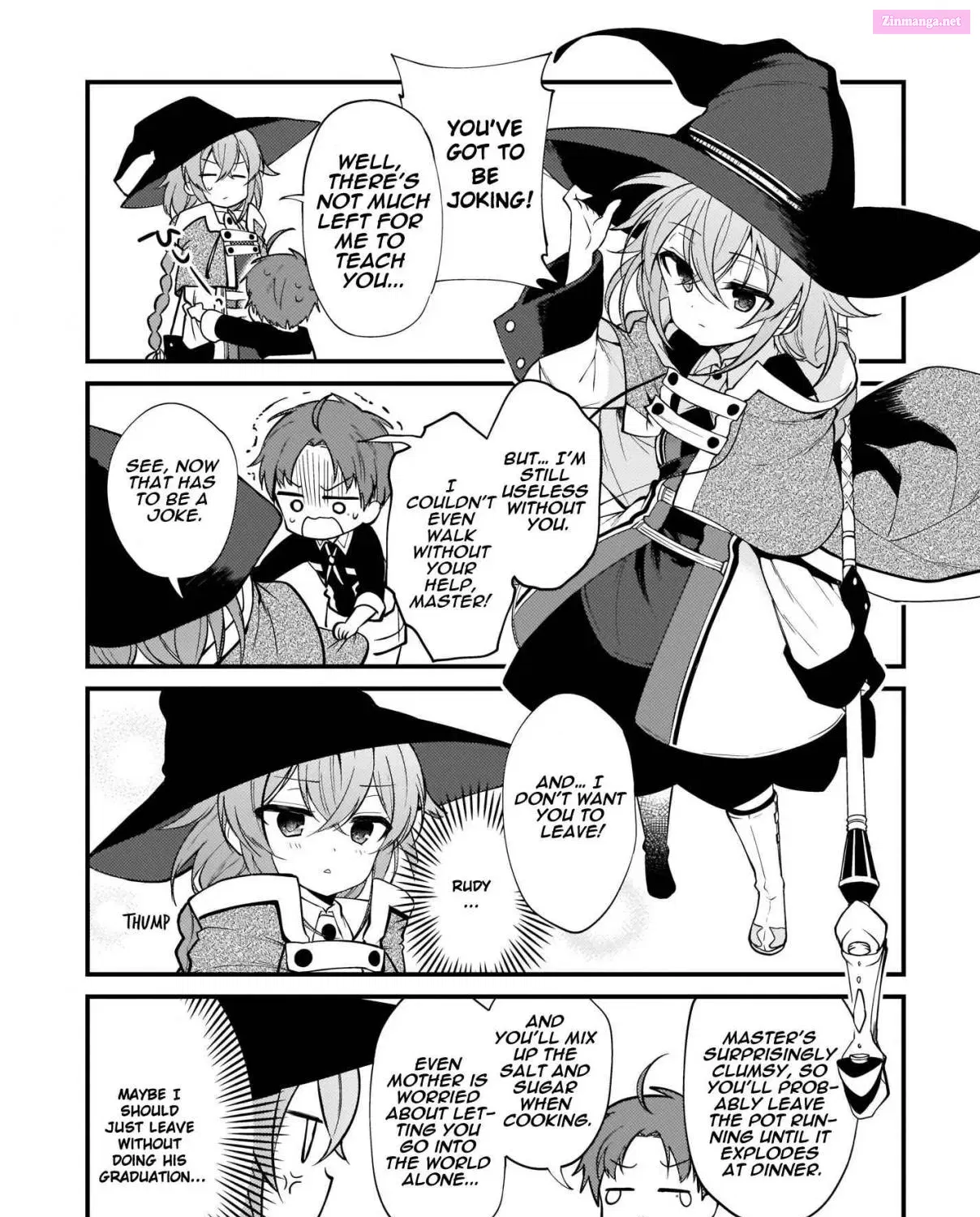 Mushoku Tensei ~4-koma ni Natte mo Honki Dasu~ Chapter 2 page 9 - Mangabat