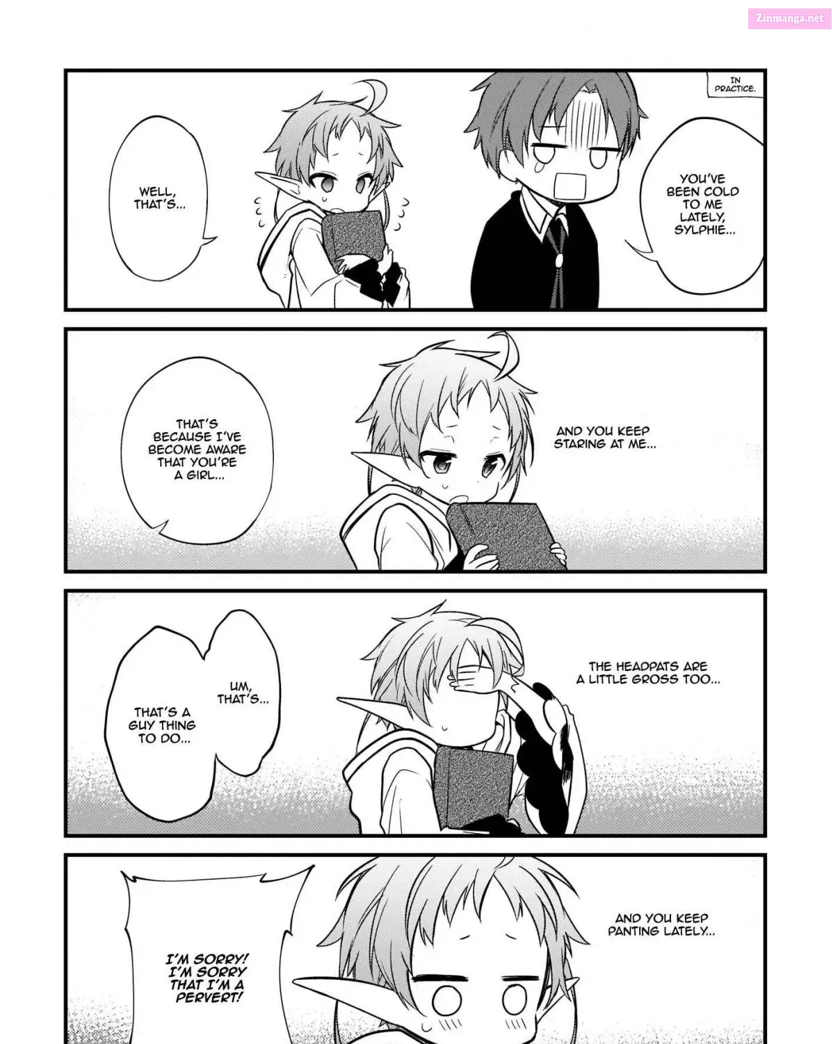 Mushoku Tensei ~4-koma ni Natte mo Honki Dasu~ Chapter 4 page 11 - Mangabat