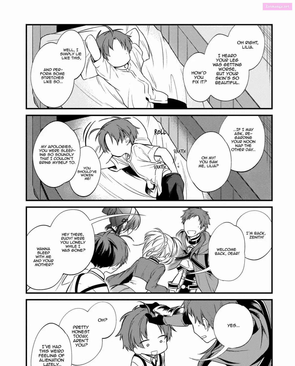 Mushoku Tensei ~4-koma ni Natte mo Honki Dasu~ Chapter 4 page 33 - Mangabat