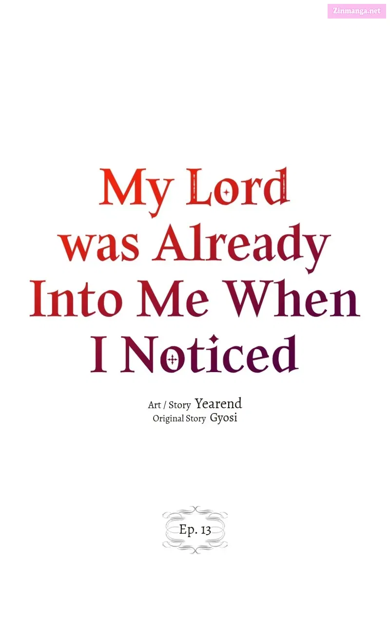 My Lord was AlreadyInto Me When I Noticed Chapter 13 page 41 - Mangabat