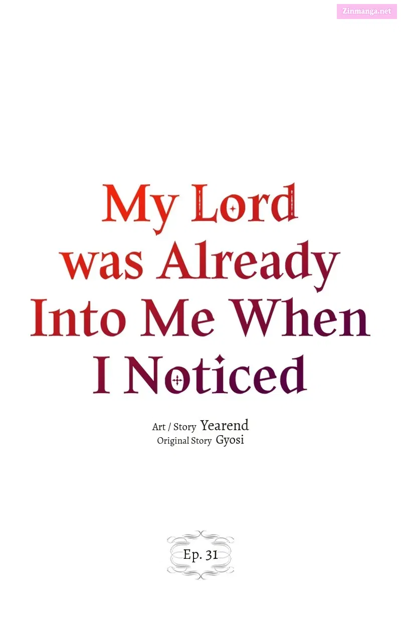 My Lord was AlreadyInto Me When I Noticed Chapter 31 page 32 - Mangabat