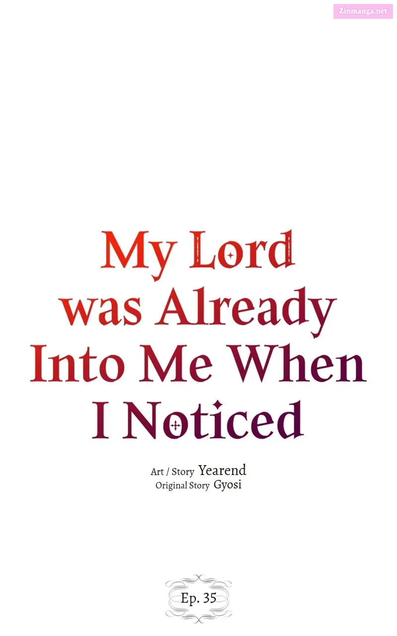 My Lord was AlreadyInto Me When I Noticed Chapter 35 page 35 - Mangabat