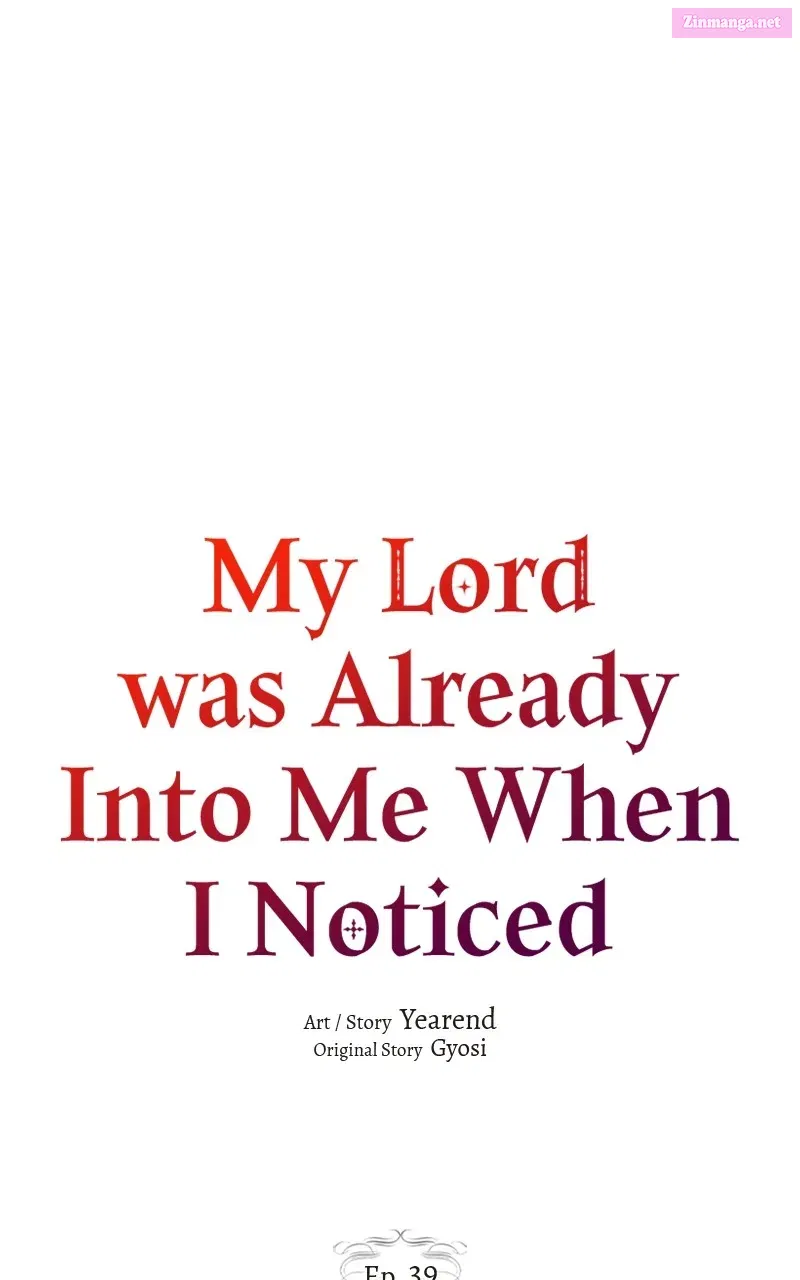 My Lord was AlreadyInto Me When I Noticed Chapter 39 page 1 - Mangabat