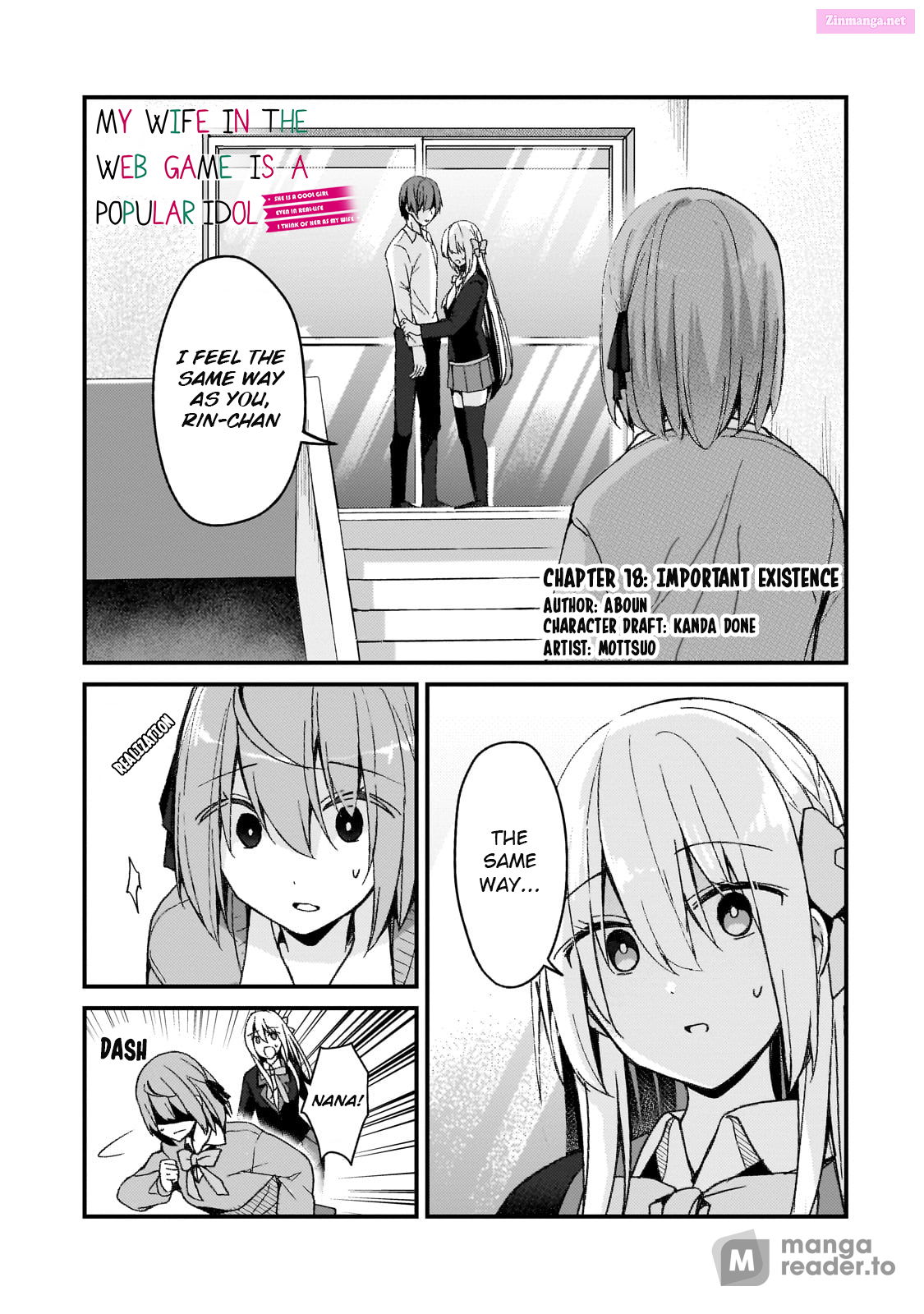 My Wife In The Web Game Is A Popular Idol. Chapter 18 page 1 - MangaKakalot