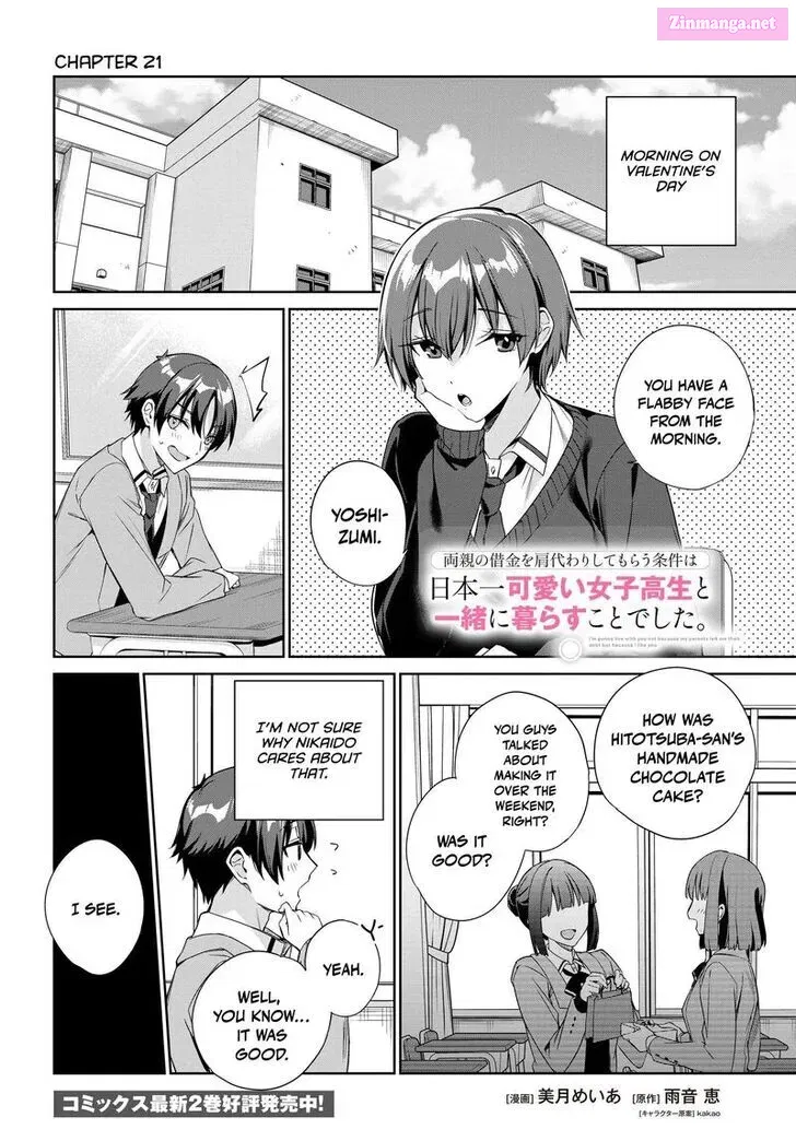 Nihonichi Kawaii Joshikousei to Issho ni Kurasu Koto deshita Chapter 21 page 1 - MangaNato