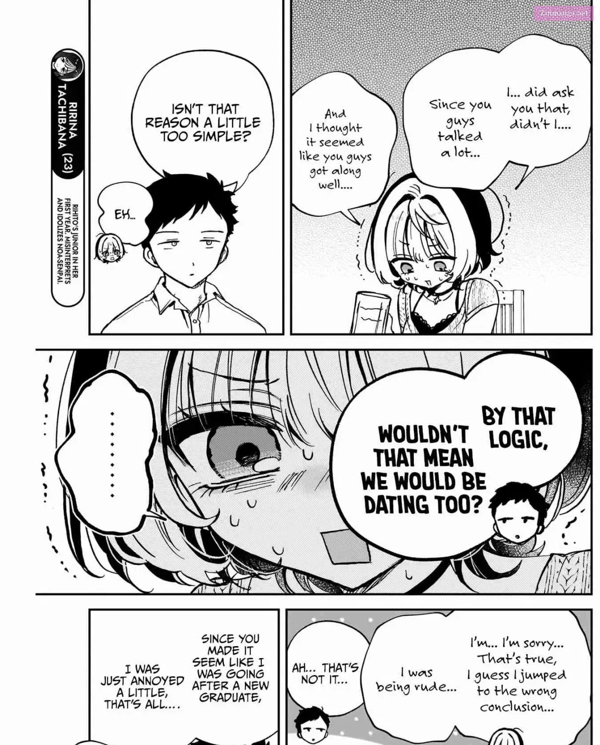 Noa-senpai wa Tomodachi. Chapter 49 page 14 - MangaNelo