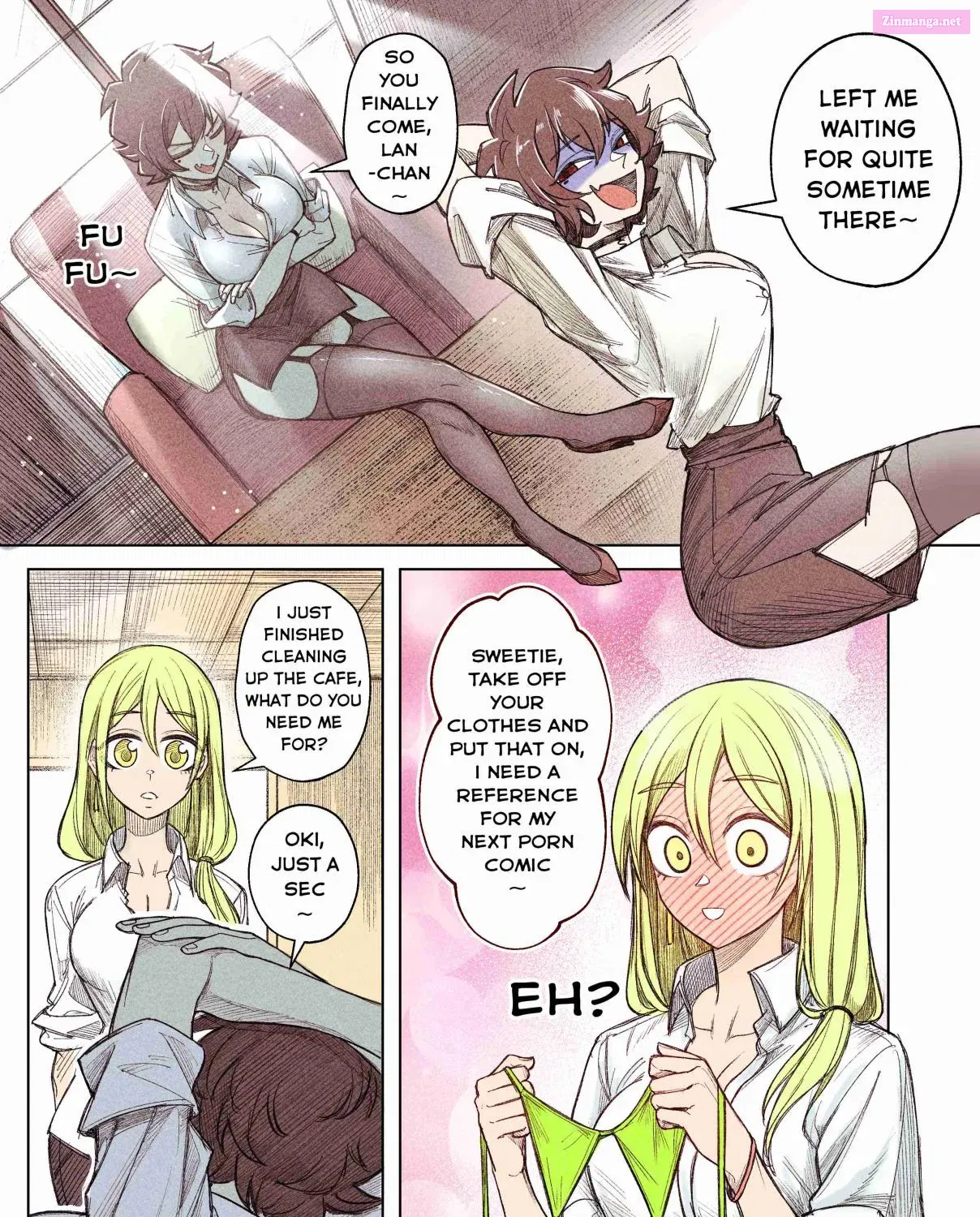 Non Milk-Milk Coffee Webcomic Chapter 28.2 page 1 - MangaKakalot