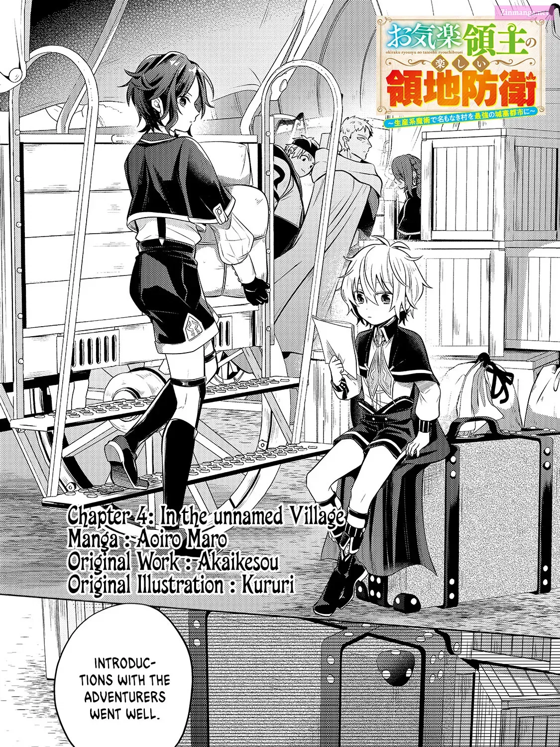 Okiraku Ryoushu no Tanoshii Ryouchi Bouei Chapter 4 page 14 - MangaKakalot