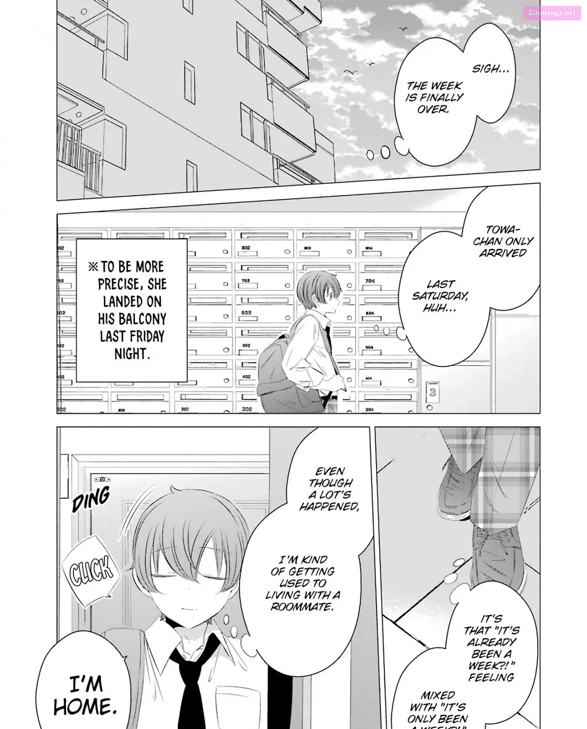 One Room, Hiatari Futsuu, Tenshi-tsuki Chapter 8 page 3 - MangaNato