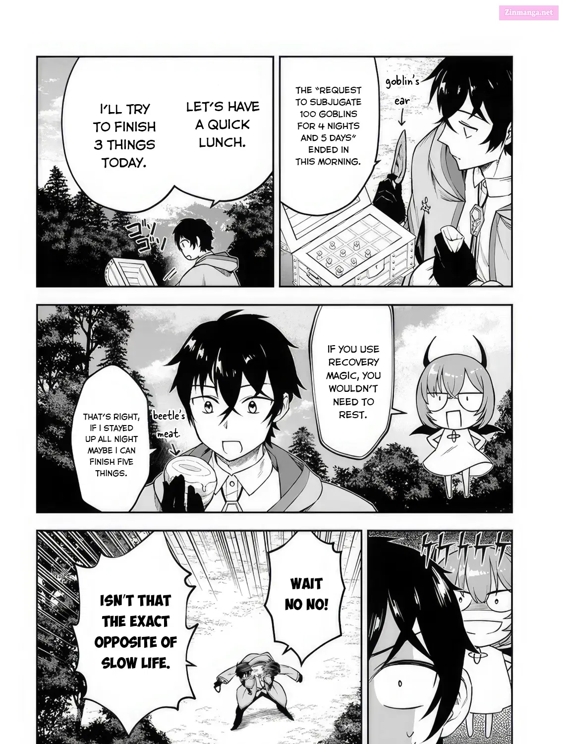 Ore Igai Dare mo Saishu Dekinai Sozai na no ni Sozai Saishuritsu ga Hikui to Pawahara suru Osananajimi Renkinjutsushi to Zetsuen shita Senzoku Madoushi, Henkyou no Machi de Slow Life wo Okuritai Chapter 1.5 page 11 - MangaNato