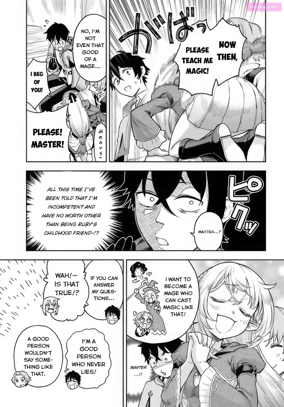 Ore Igai Dare mo Saishu Dekinai Sozai na no ni Sozai Saishuritsu ga Hikui to Pawahara suru Osananajimi Renkinjutsushi to Zetsuen shita Senzoku Madoushi, Henkyou no Machi de Slow Life wo Okuritai Chapter 1 page 29 - MangaNato