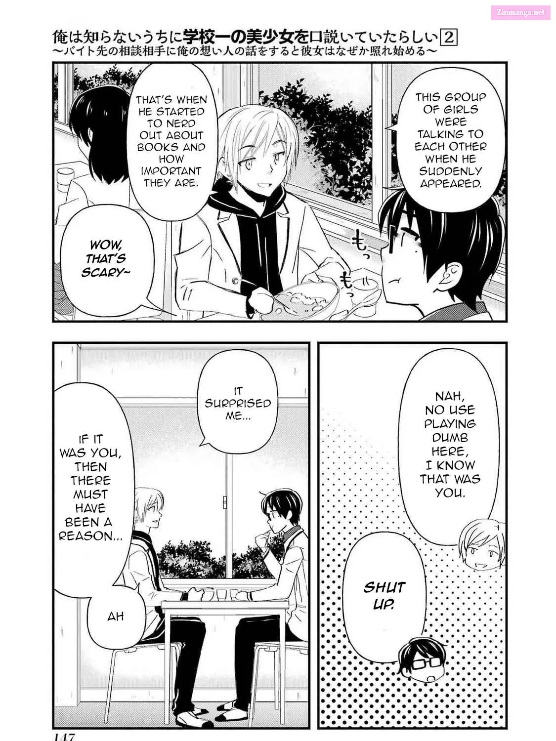 Ore wa Shiranai Uchi ni Gakkouichi no Bishoujo o Kudoiteita Rashii: Baito-saki no Soudan Aite ni Ore no Omoibito no Hanashi o Suru to Kanojo wa Naze ka Tere Hajimeru Chapter 11 page 45 - MangaNato