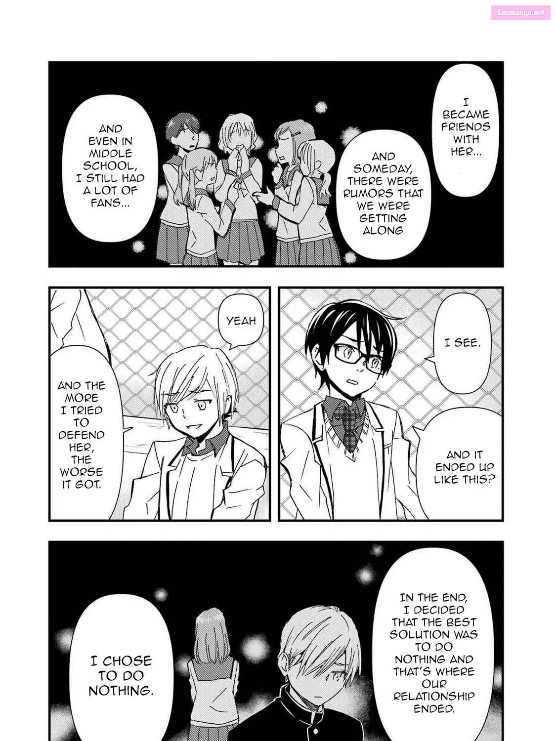 Ore wa Shiranai Uchi ni Gakkouichi no Bishoujo o Kudoiteita Rashii: Baito-saki no Soudan Aite ni Ore no Omoibito no Hanashi o Suru to Kanojo wa Naze ka Tere Hajimeru Chapter 14 page 47 - MangaNelo