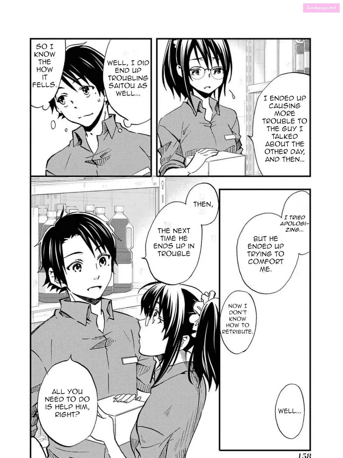 Ore wa Shiranai Uchi ni Gakkouichi no Bishoujo o Kudoiteita Rashii: Baito-saki no Soudan Aite ni Ore no Omoibito no Hanashi o Suru to Kanojo wa Naze ka Tere Hajimeru Chapter 5 page 35 - Mangabat