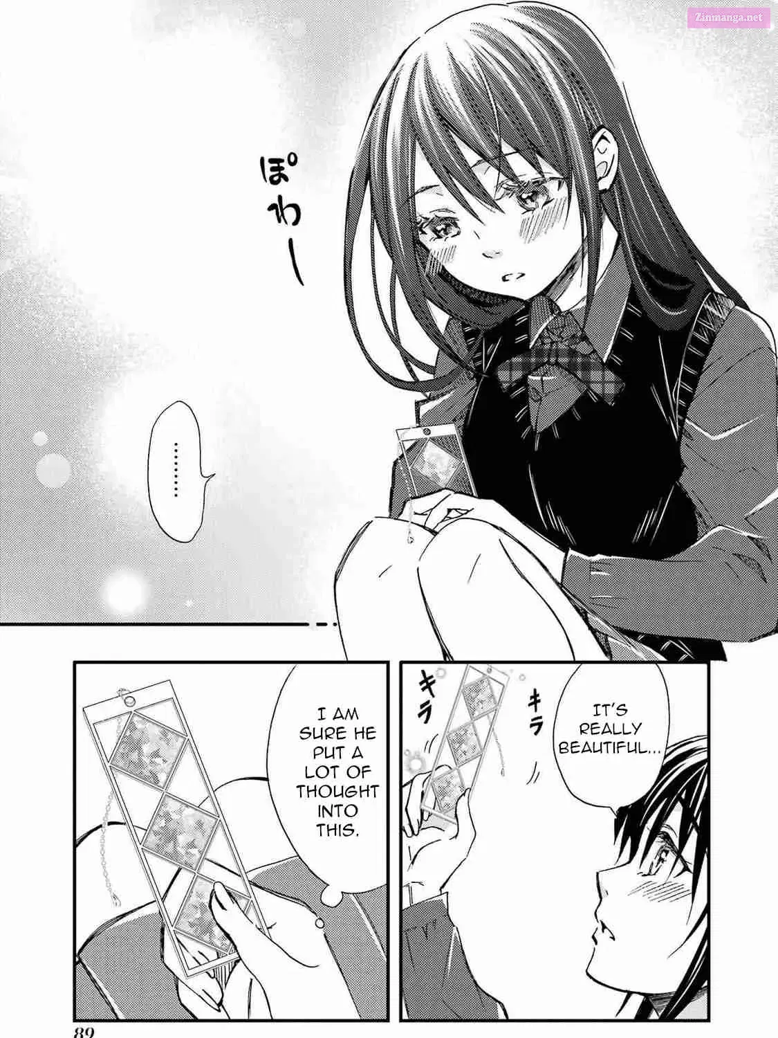 Ore wa Shiranai Uchi ni Gakkouichi no Bishoujo o Kudoiteita Rashii: Baito-saki no Soudan Aite ni Ore no Omoibito no Hanashi o Suru to Kanojo wa Naze ka Tere Hajimeru Chapter 9 page 53 - MangaNelo