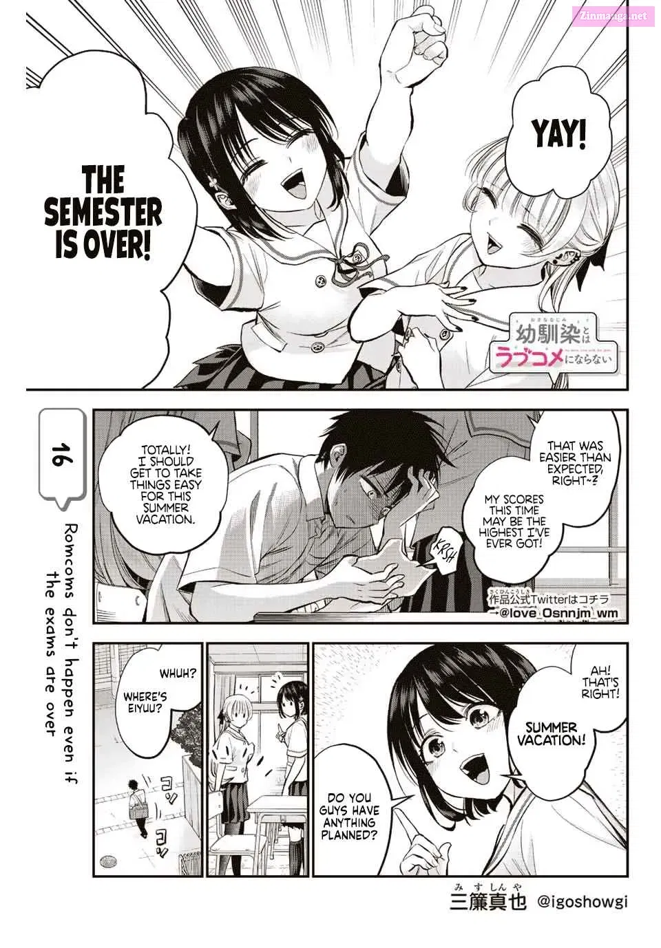 Osananajimi to wa LoveCome ni Naranai Chapter 16 page 1 - MangaKakalot