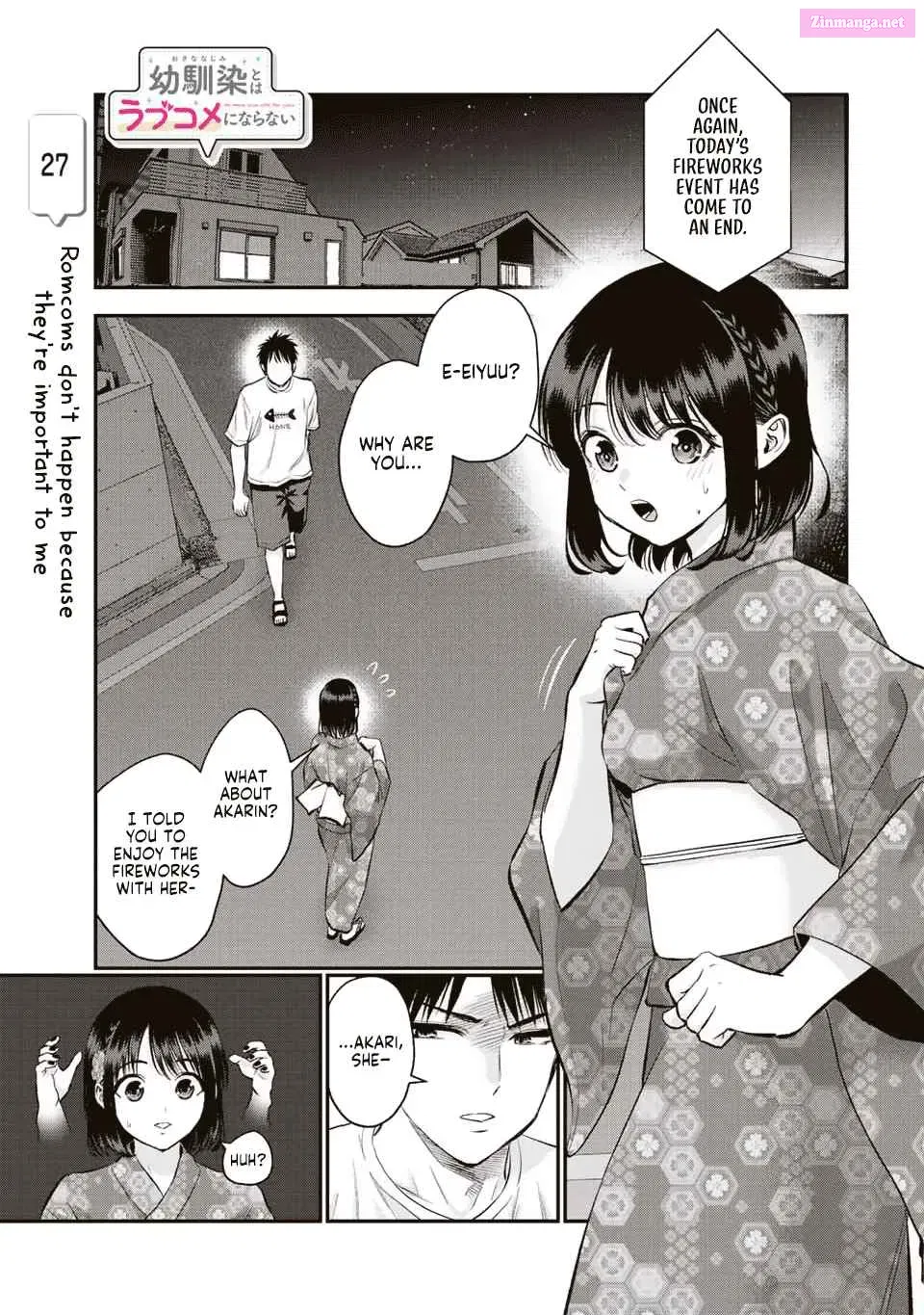 Osananajimi to wa LoveCome ni Naranai Chapter 27 page 1 - MangaKakalot