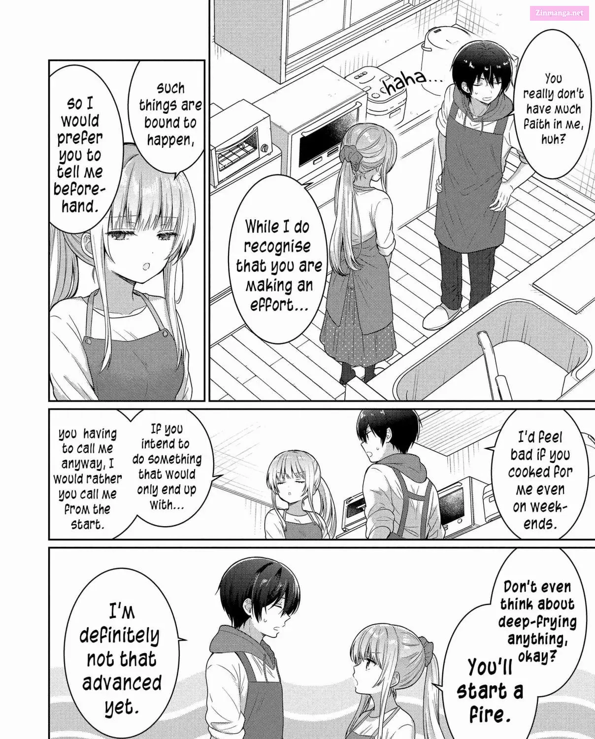 Otonari no Tenshi-sama ni Itsu no Ma ni ka Dame Ningen ni Sareteita Ken Chapter 10.2 page 3 - MangaKakalot