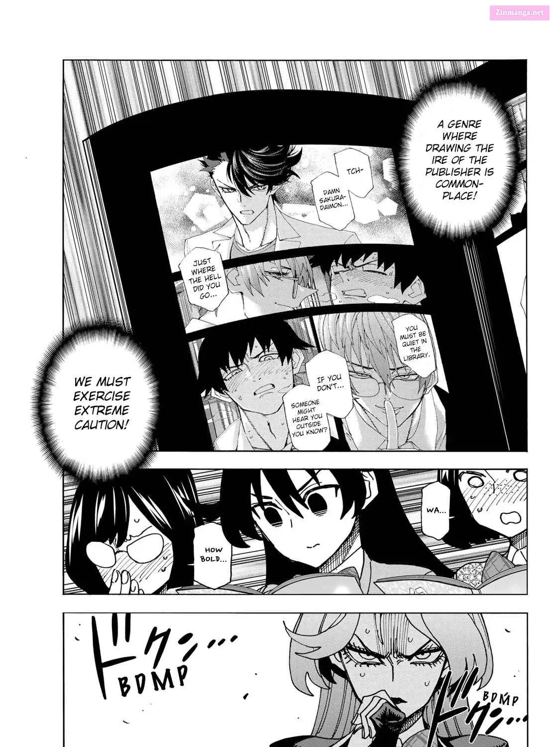 Ponkotsu Fuukiiin to Skaato take ga Futekisetsu na JK no Hanashi Chapter 63 page 21 - MangaKakalot