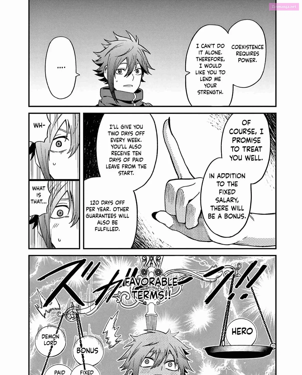 Power-Hara Genkai Yuusha, Maougun Kara Koutaiguu De Scout Sareru ~Yuusha Ranking 1-I Na No Ni Tedori Ga Gomi Sugite Seikatsu Dekimasen~ Chapter 1 page 44 - Mangabat