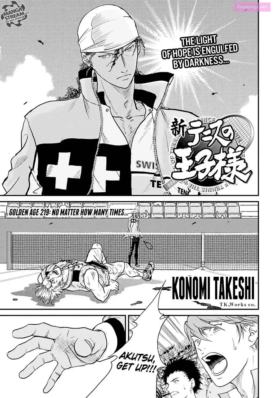 Prince of Tennis II Chapter 219 page 1 - MangaKakalot