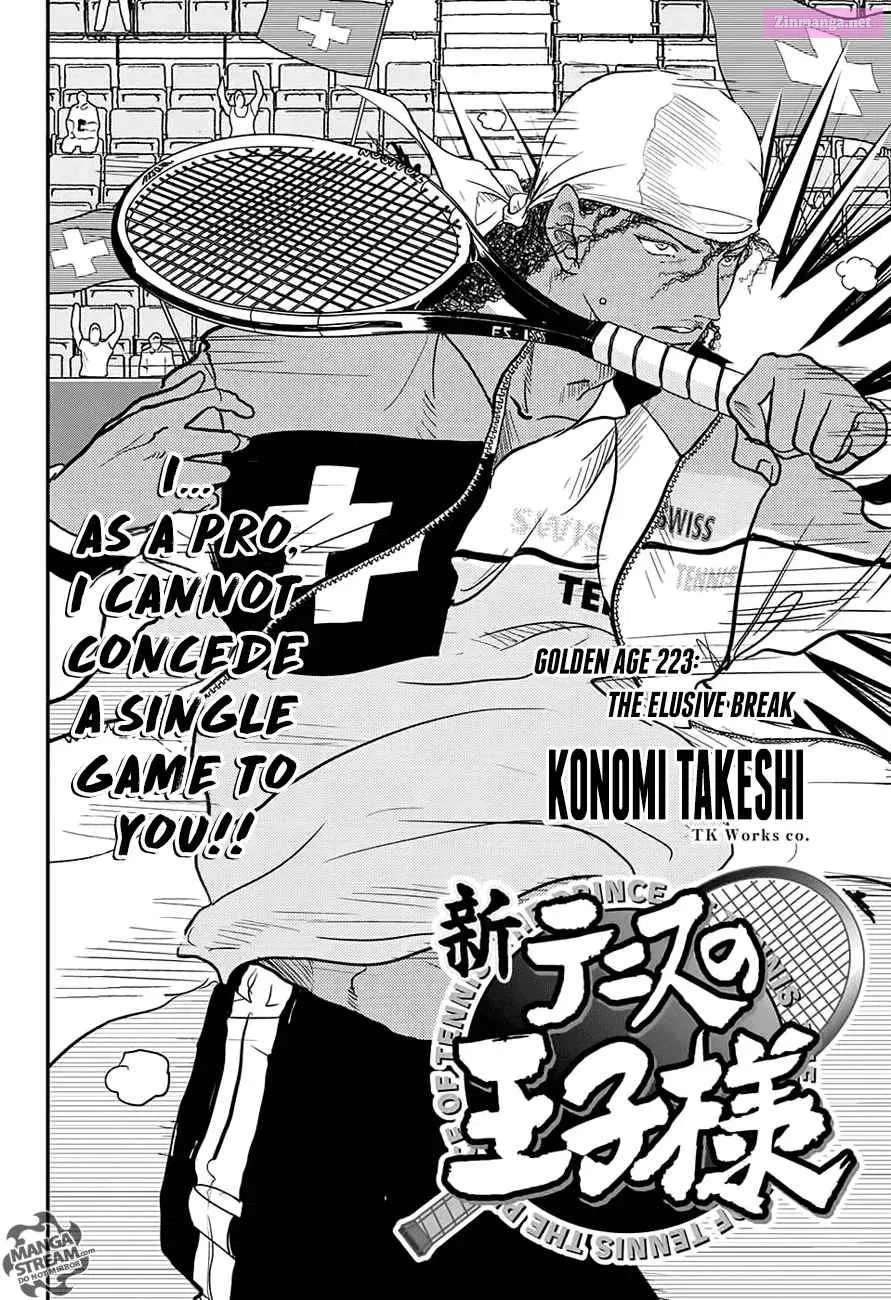 Prince of Tennis II Chapter 223 page 3 - MangaKakalot