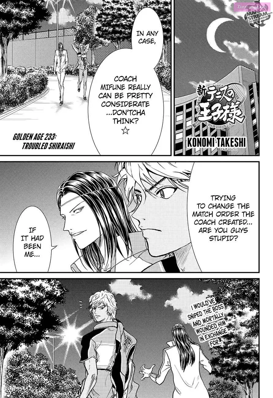 Prince of Tennis II Chapter 233 page 1 - MangaKakalot