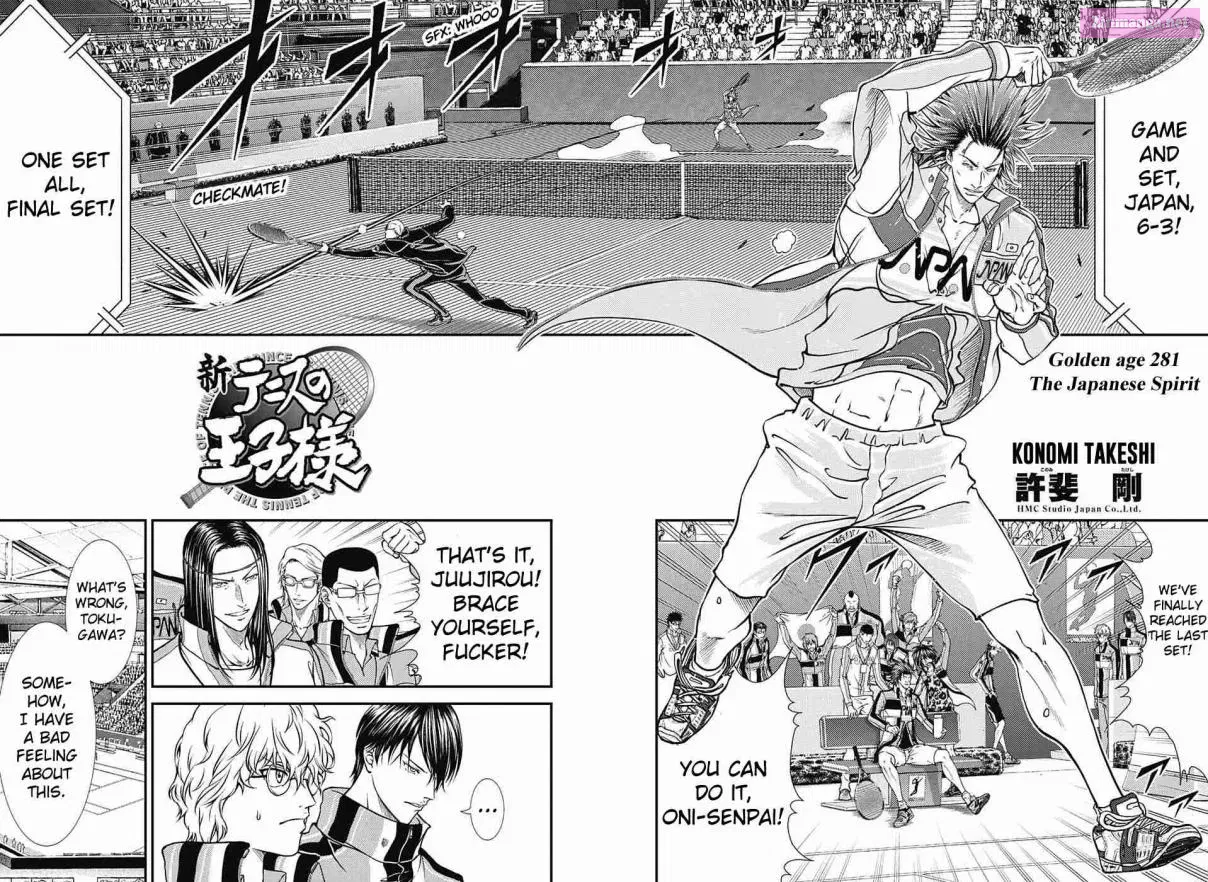 Prince of Tennis II Chapter 281 page 2 - MangaKakalot