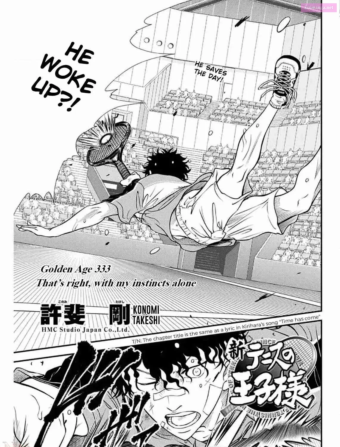 Prince of Tennis II Chapter 333 page 1 - MangaKakalot