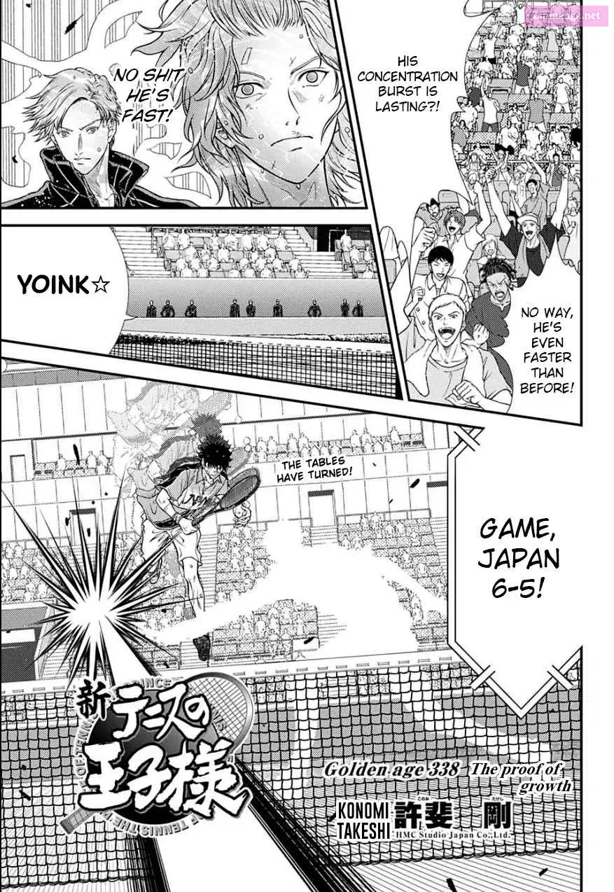 Prince of Tennis II Chapter 338 page 3 - MangaKakalot