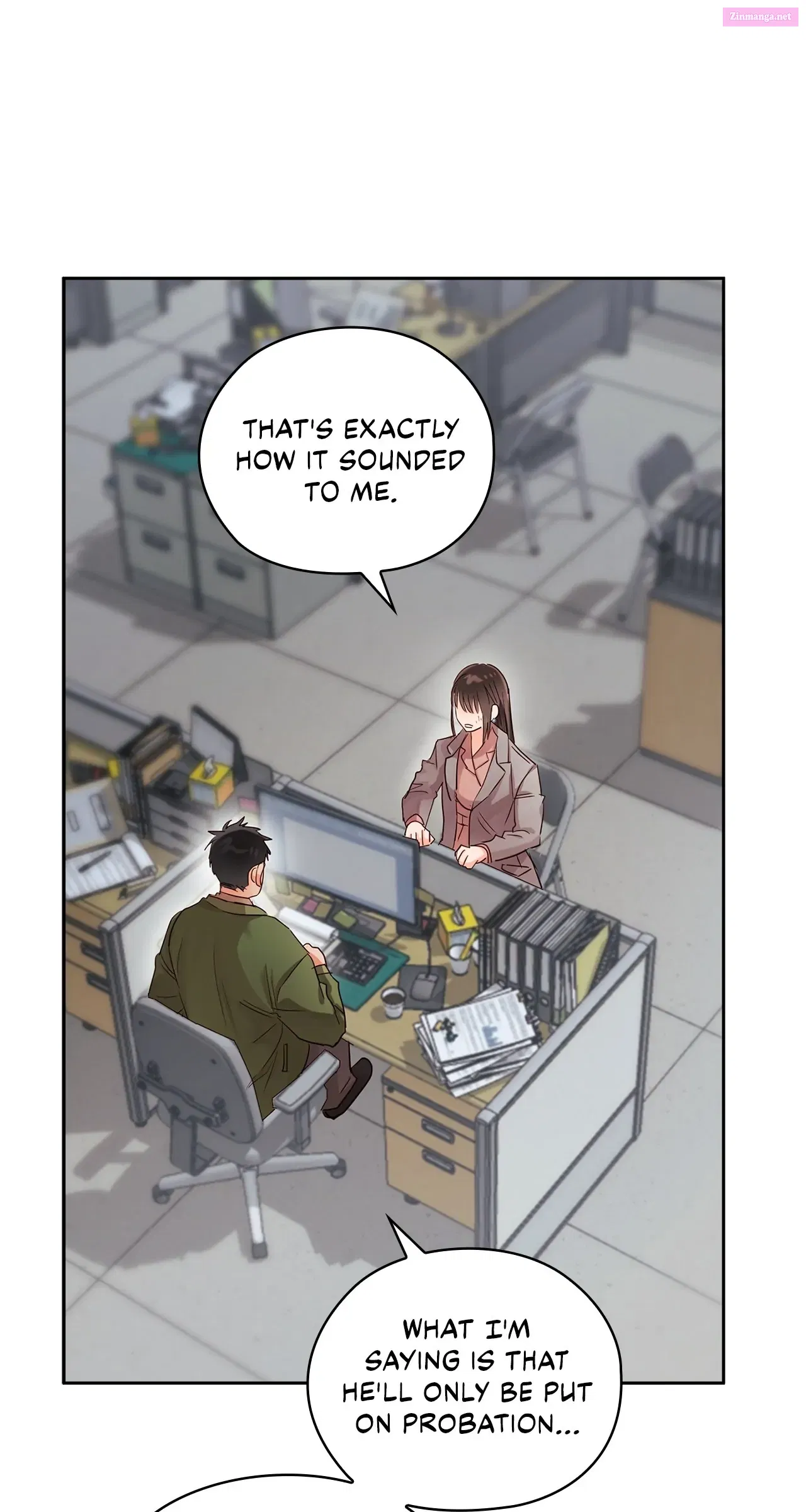 Quiet In The Office! Chapter 42 page 19 - Mangabat