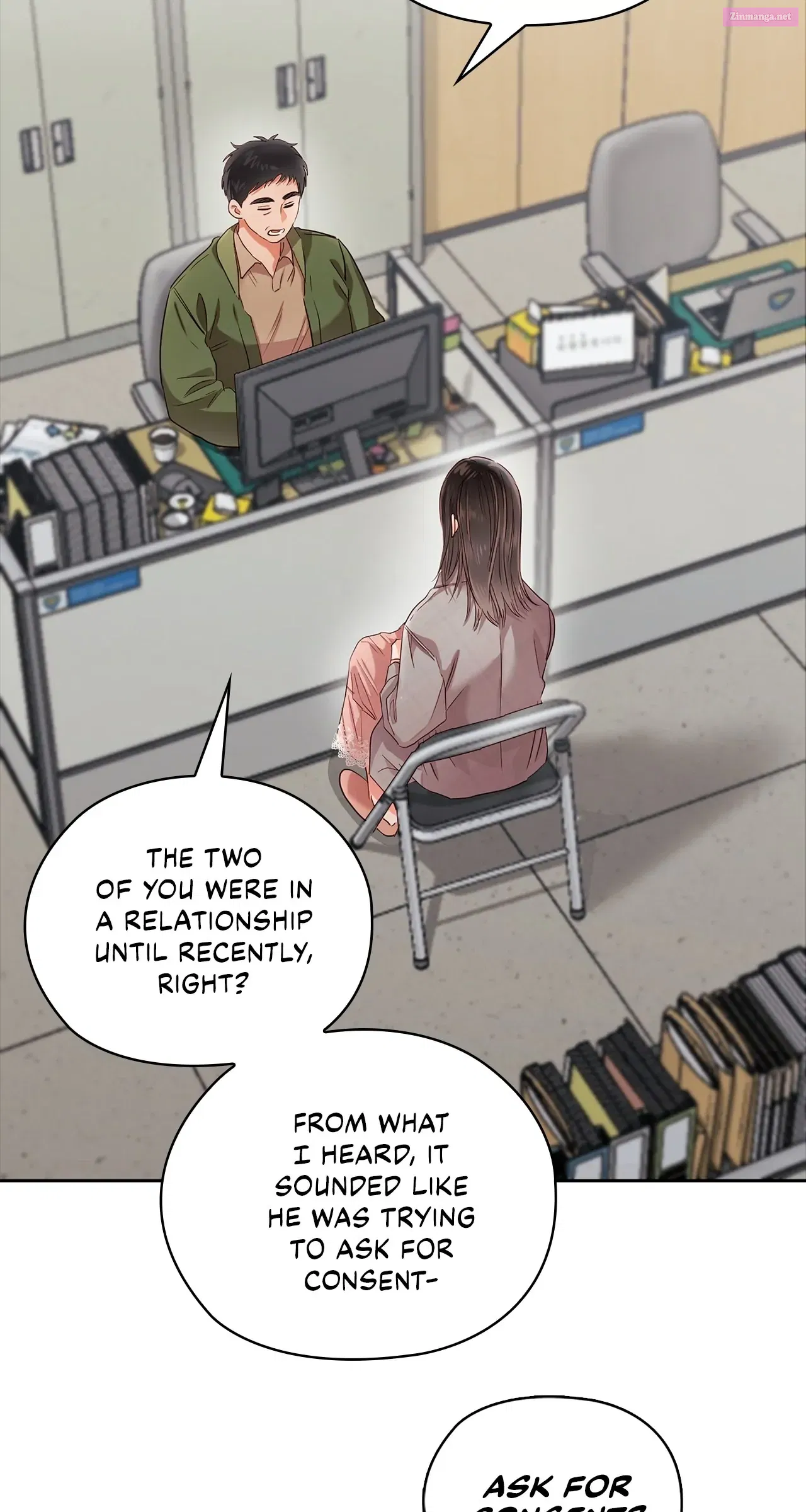 Quiet In The Office! Chapter 42 page 4 - Mangabat