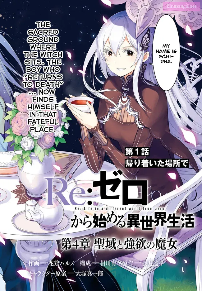 Re:Zero kara Hajimeru Isekai Seikatsu - Daiyonshou - Seiiki to Gouyoku no Majou Chapter 1 page 2 - MangaKakalot