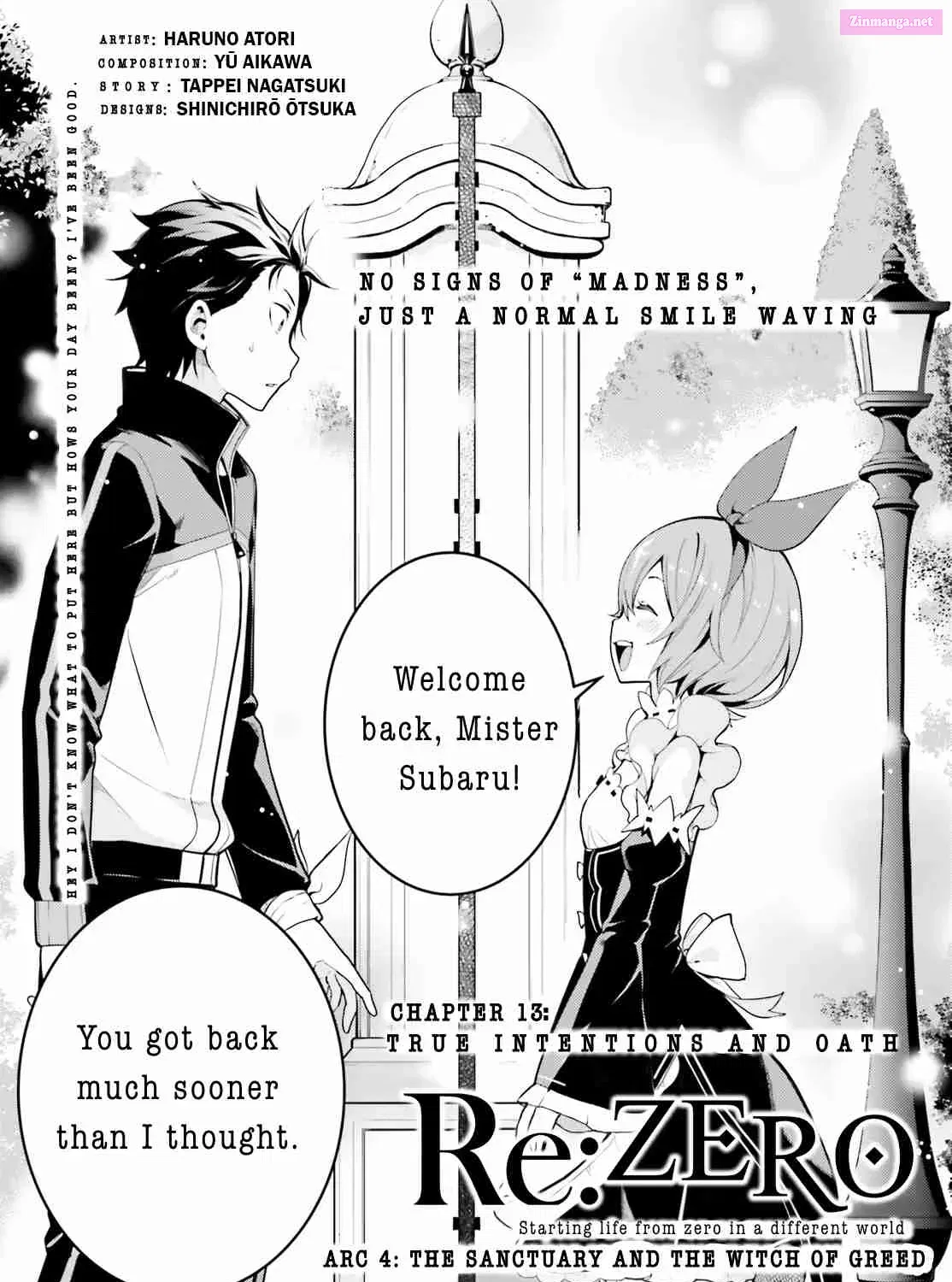 Re:Zero kara Hajimeru Isekai Seikatsu - Daiyonshou - Seiiki to Gouyoku no Majou Chapter 13 page 1 - MangaKakalot