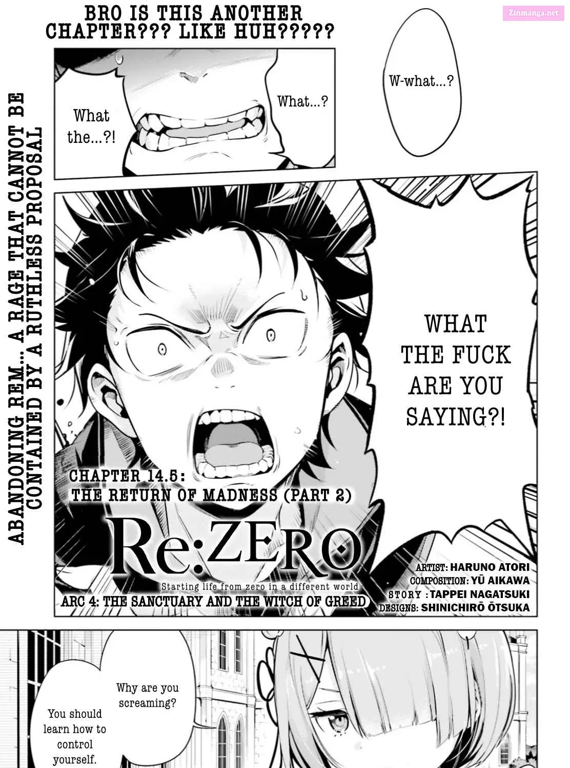 Re:Zero kara Hajimeru Isekai Seikatsu - Daiyonshou - Seiiki to Gouyoku no Majou Chapter 14.2 page 1 - MangaKakalot