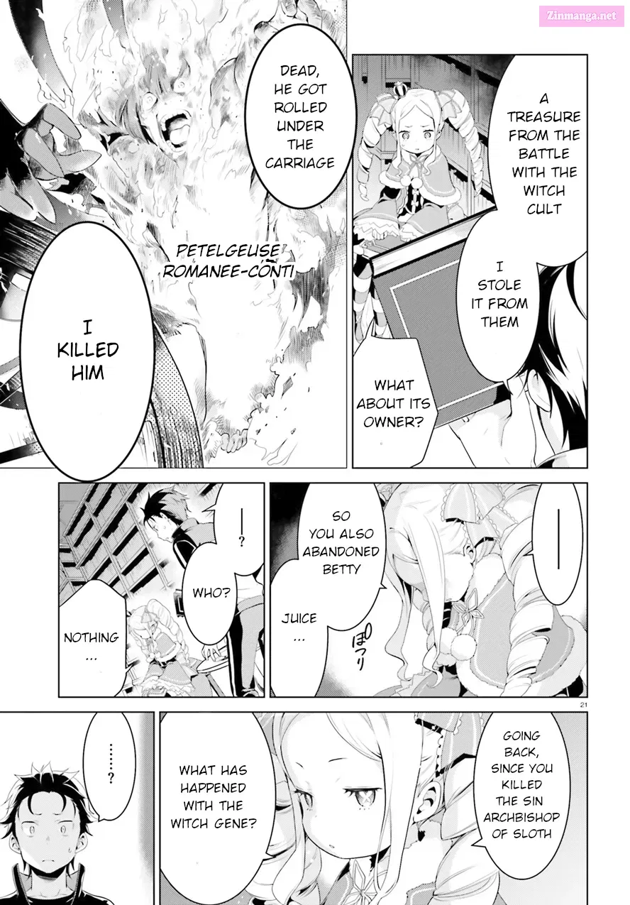 Re:Zero kara Hajimeru Isekai Seikatsu - Daiyonshou - Seiiki to Gouyoku no Majou Chapter 2 page 21 - MangaKakalot