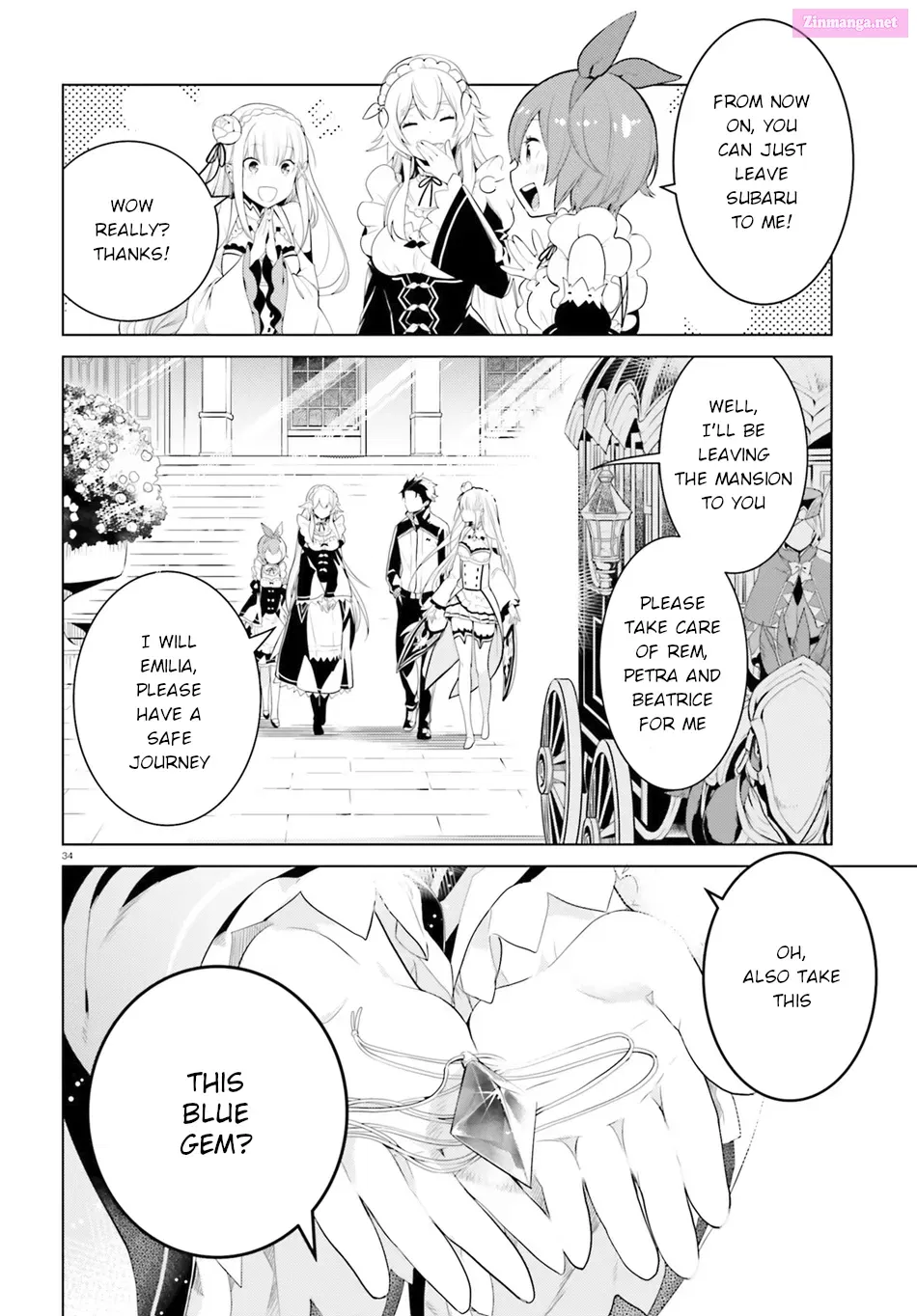 Re:Zero kara Hajimeru Isekai Seikatsu - Daiyonshou - Seiiki to Gouyoku no Majou Chapter 2 page 34 - MangaKakalot