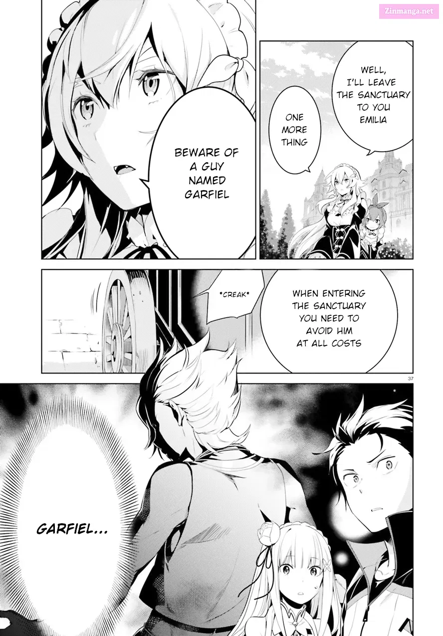 Re:Zero kara Hajimeru Isekai Seikatsu - Daiyonshou - Seiiki to Gouyoku no Majou Chapter 2 page 37 - MangaKakalot