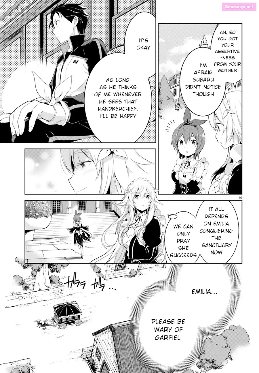 Re:Zero kara Hajimeru Isekai Seikatsu - Daiyonshou - Seiiki to Gouyoku no Majou Chapter 3 page 3 - MangaKakalot