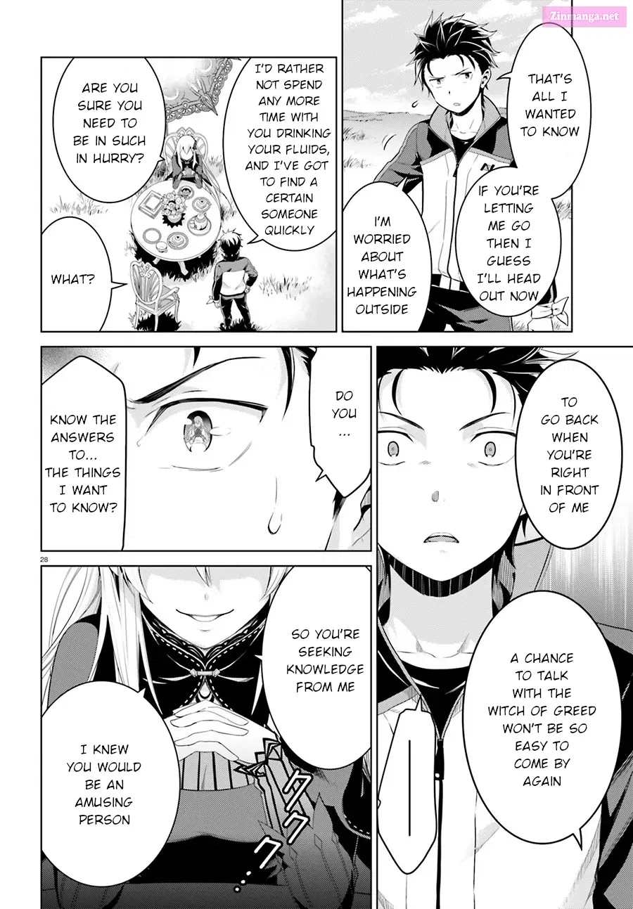 Re:Zero kara Hajimeru Isekai Seikatsu - Daiyonshou - Seiiki to Gouyoku no Majou Chapter 3 page 28 - MangaKakalot